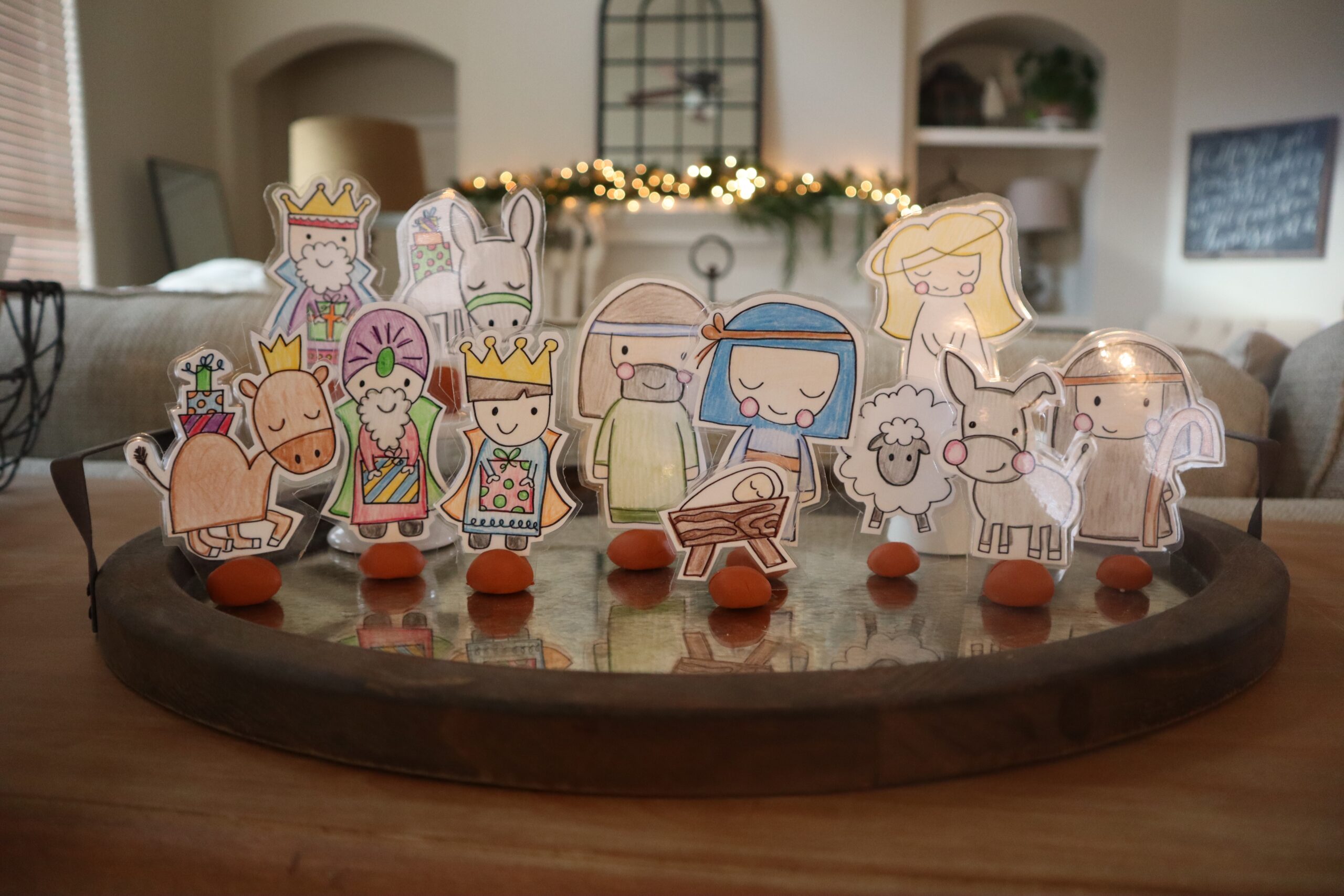 Free Printable Nativity Scene For Preschoolers Free Printable Nativity Scene For Preschoolers