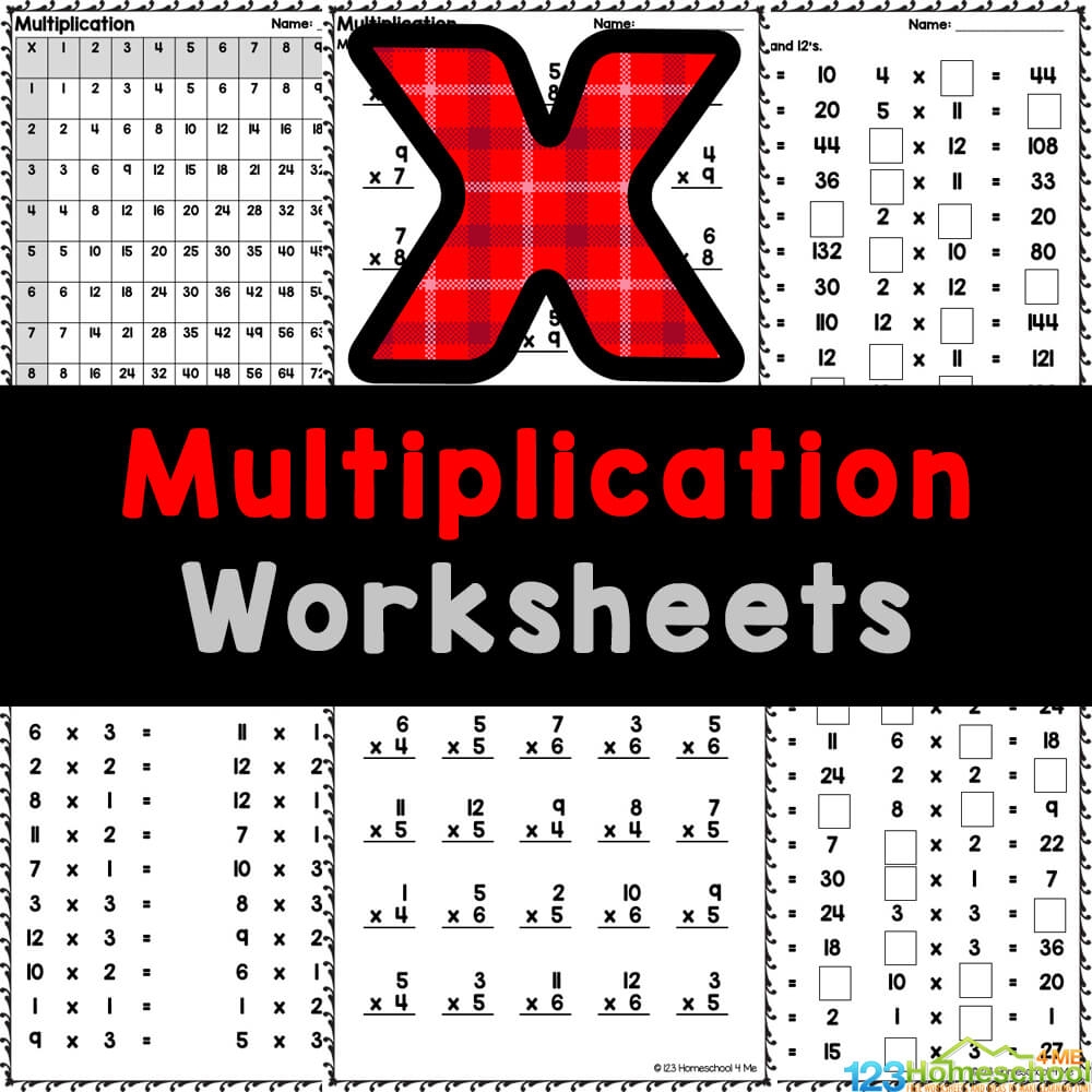 Multiplication Worksheets FREE Printables For 3rd And 4th Grade