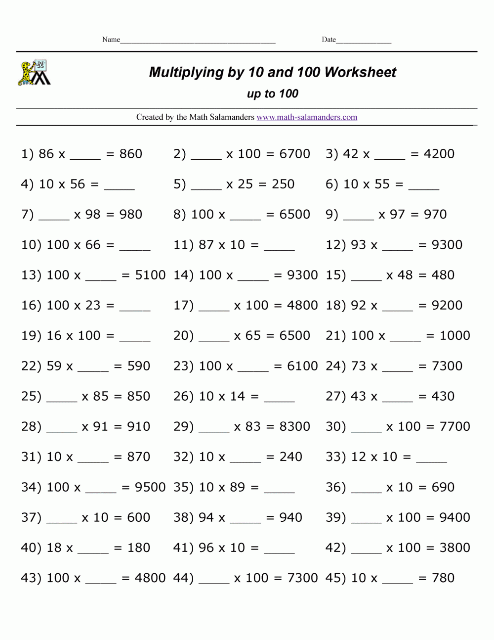 Free Printable Multiplication Worksheets Generator Free Printable Multiplication Worksheets Generator