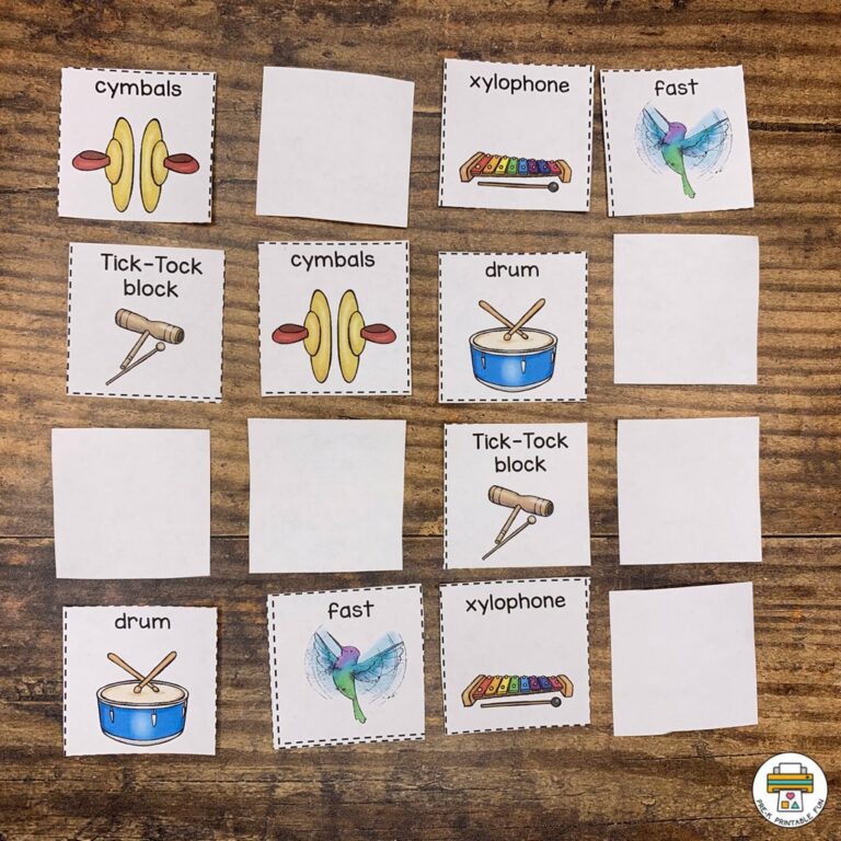 Music Instruments Sound Patterning