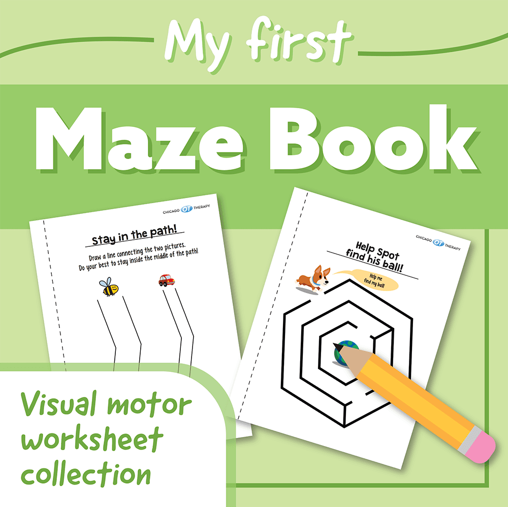My First Maze Book Visual Motor Coordination Exercises TMV