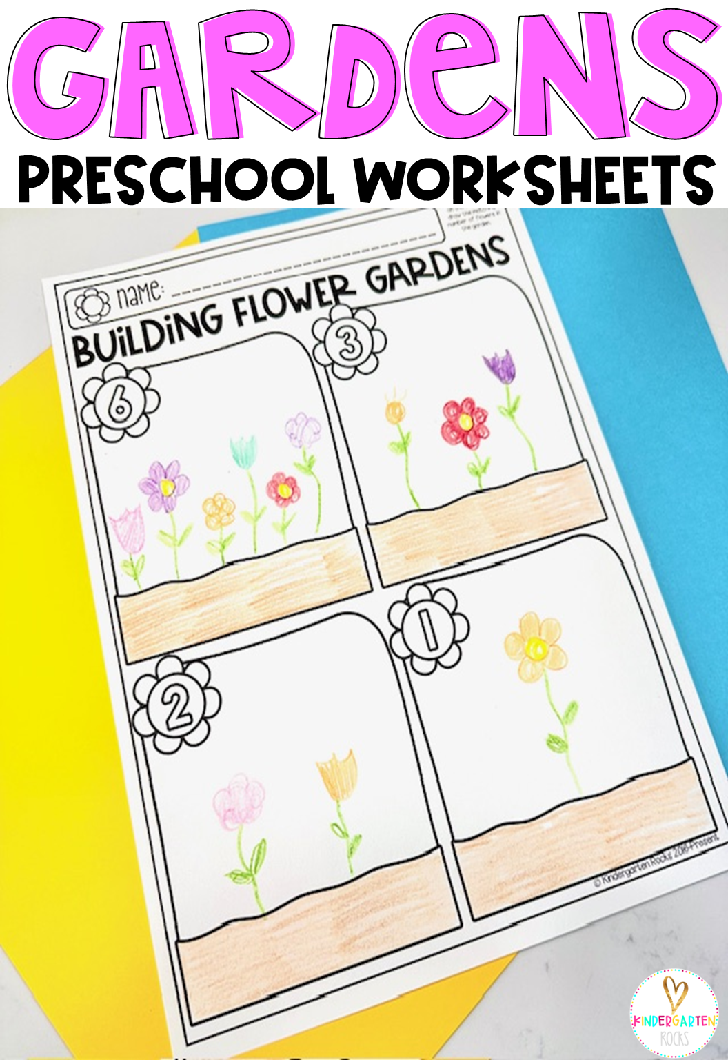 Plants Preschool Theme Printables