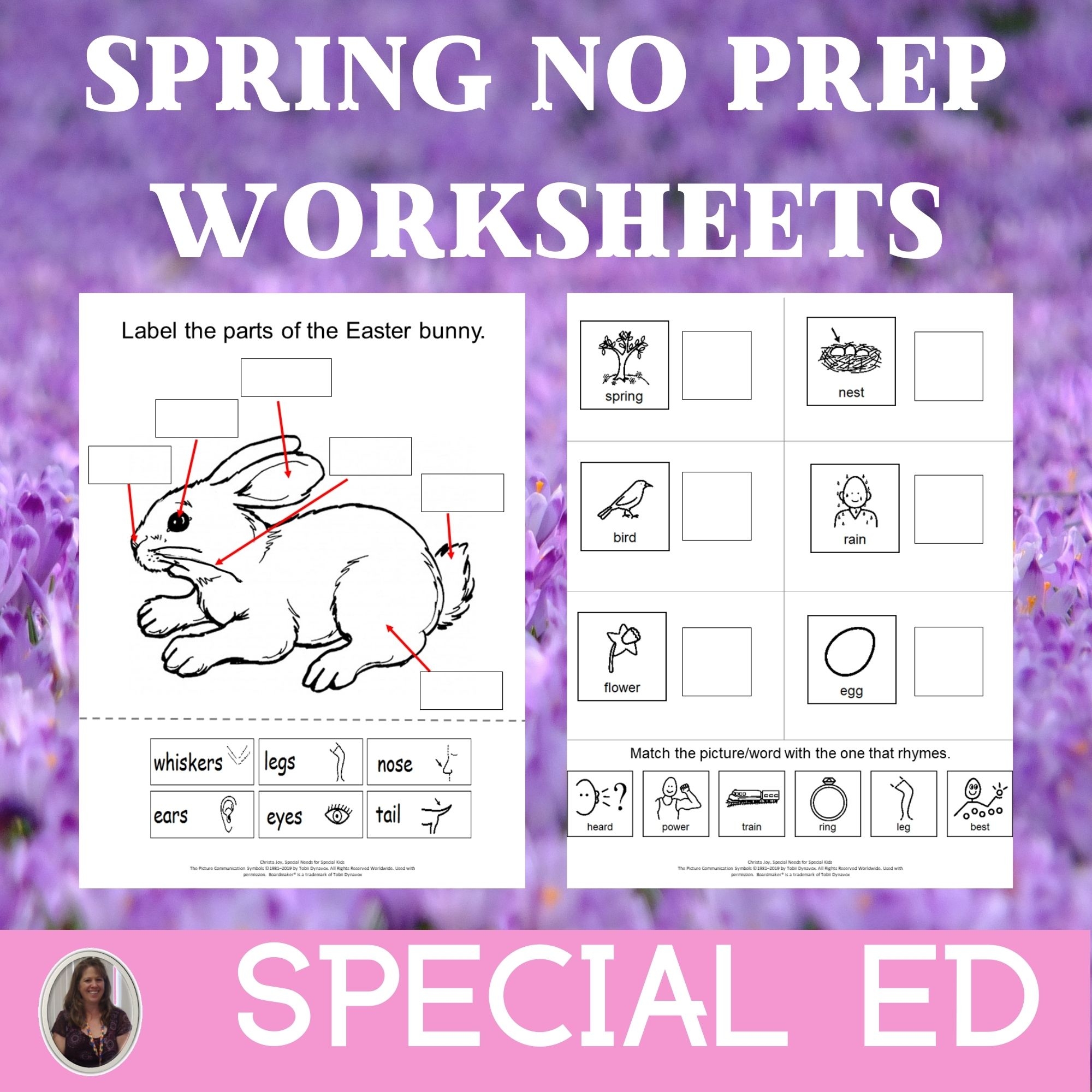 No Prep Spring Worksheets For Special Education Elementary Level Special Needs For Special Kids No Prep Spring Worksheets For Special Education Elementary Level Special Needs For Special Kids