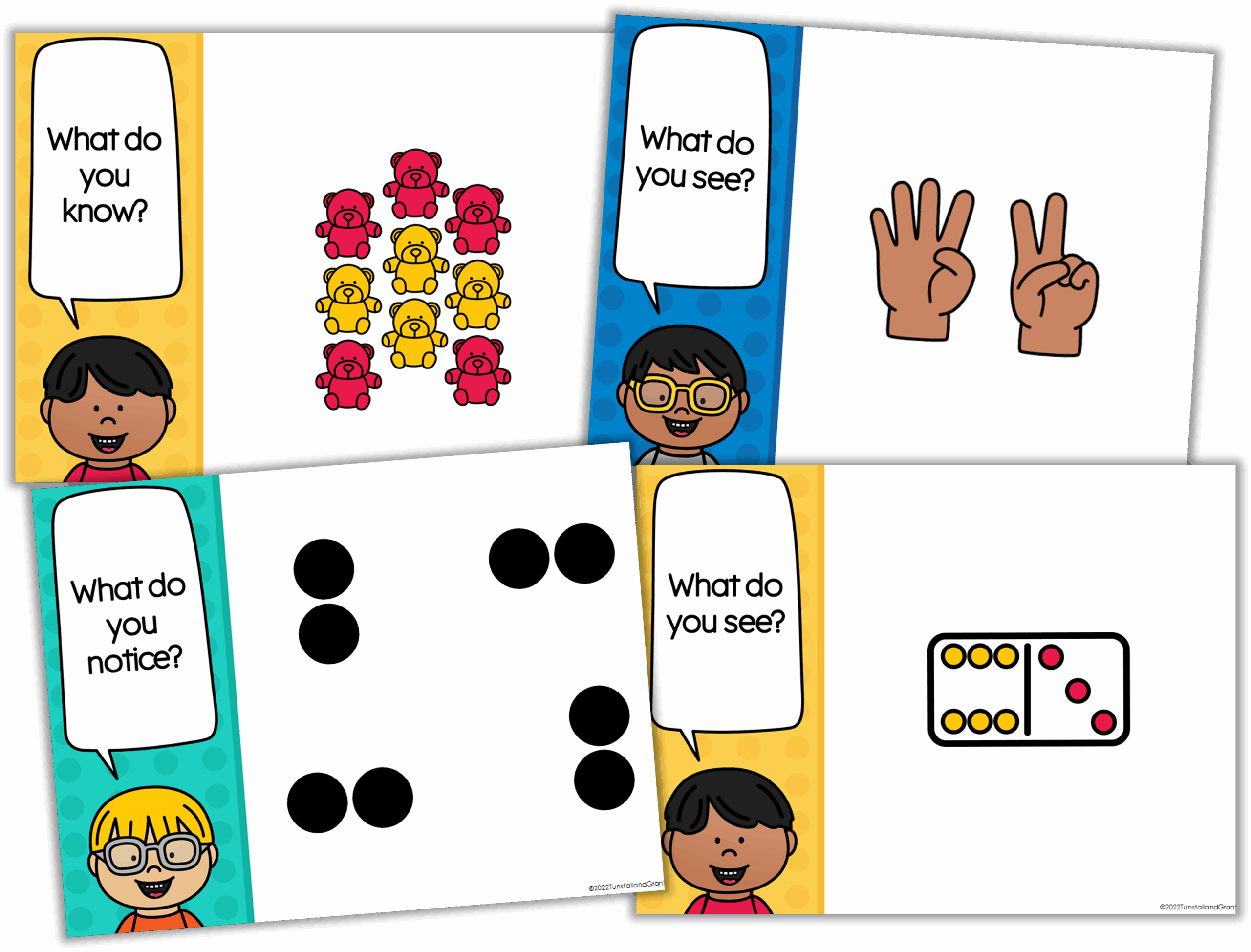 Kindergarten Number Talk Printable Worksheets