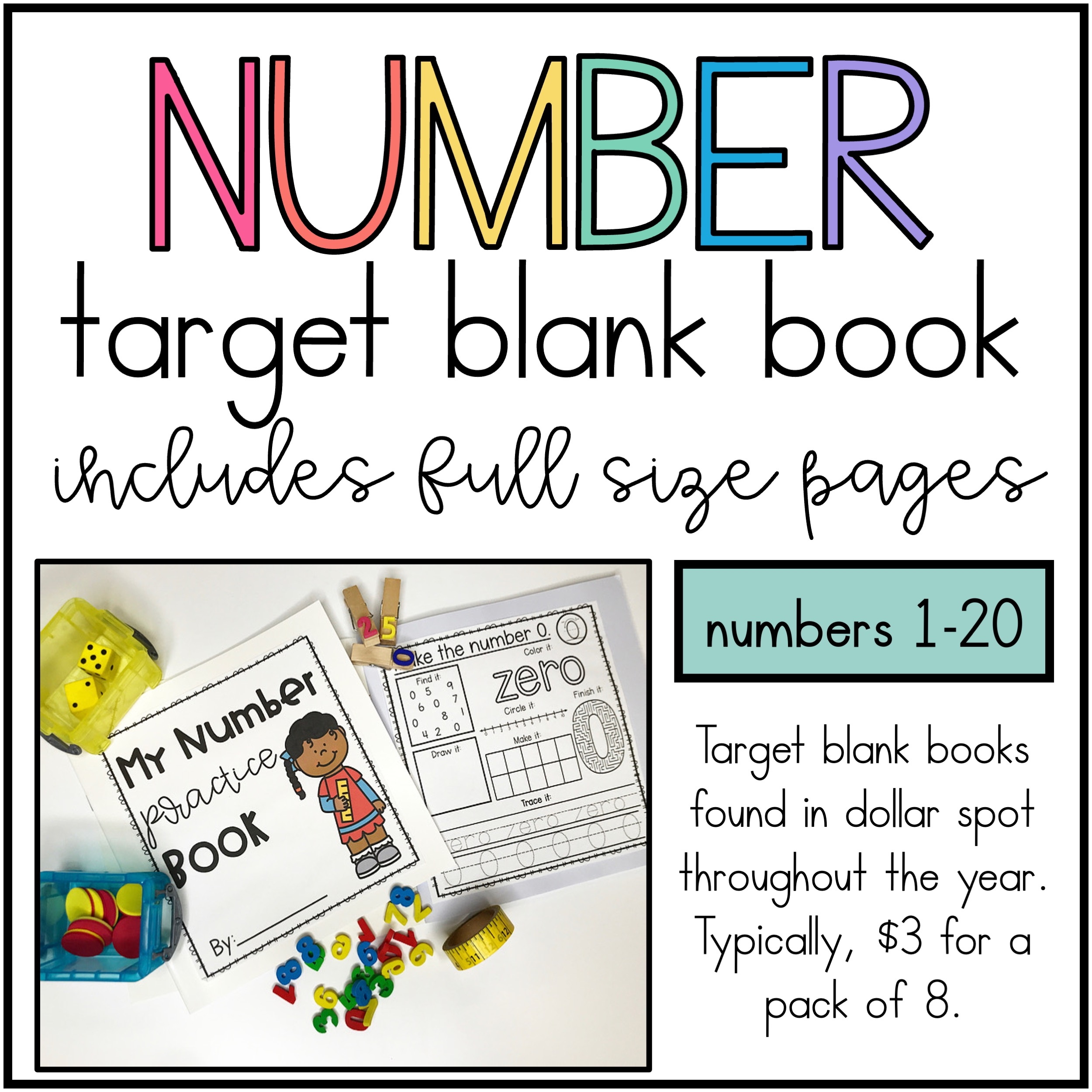 Numbers With Blanks For Preschool Printables Numbers With Blanks For Preschool Printables