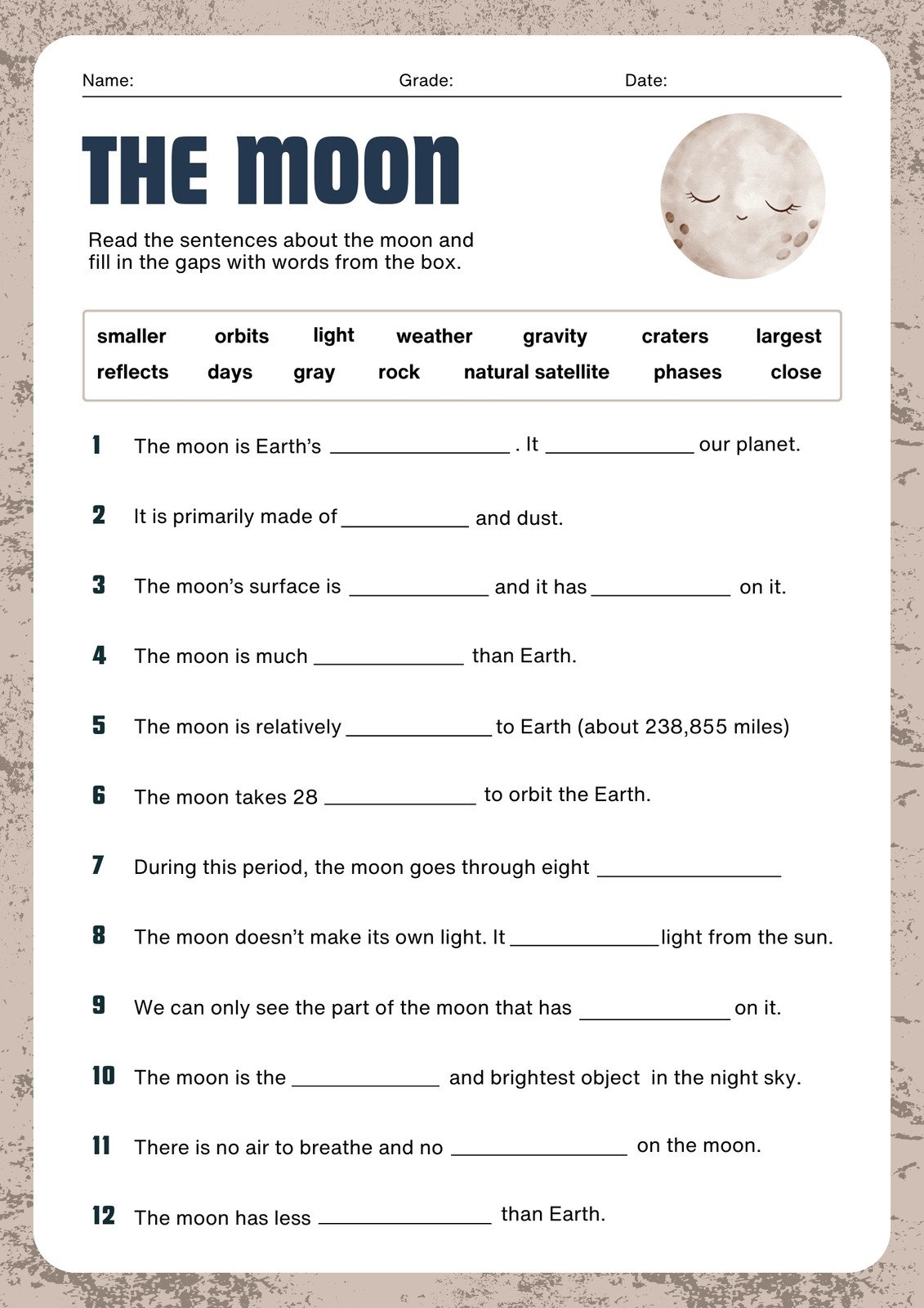 Page 2 Free Printable 3rd Grade Reading Worksheet Templates Canva Worksheets Library