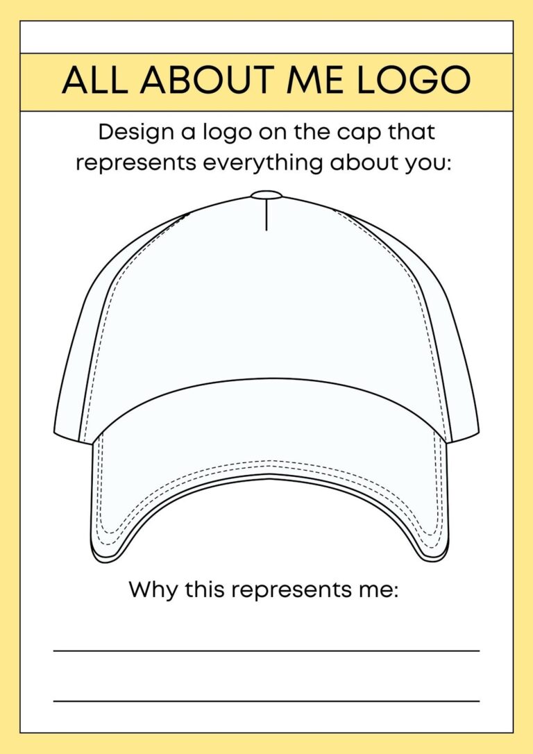 Page 3 Free And Printable All About Me Worksheet Templates Canva