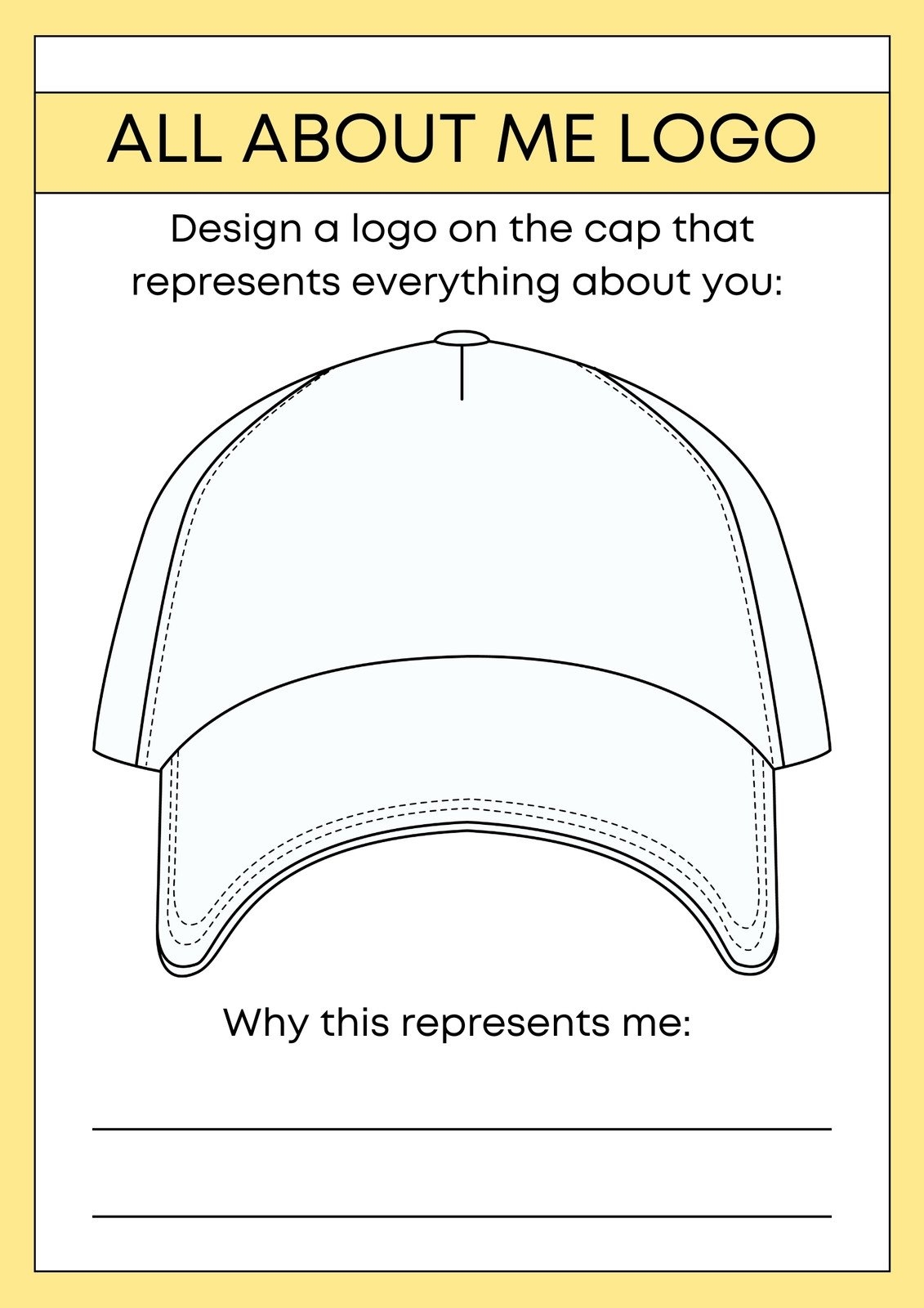 Page 3 Free And Printable All About Me Worksheet Templates Canva