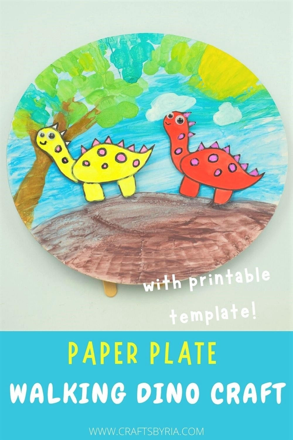 Printable Dinosaur Crafts For Preschoolers