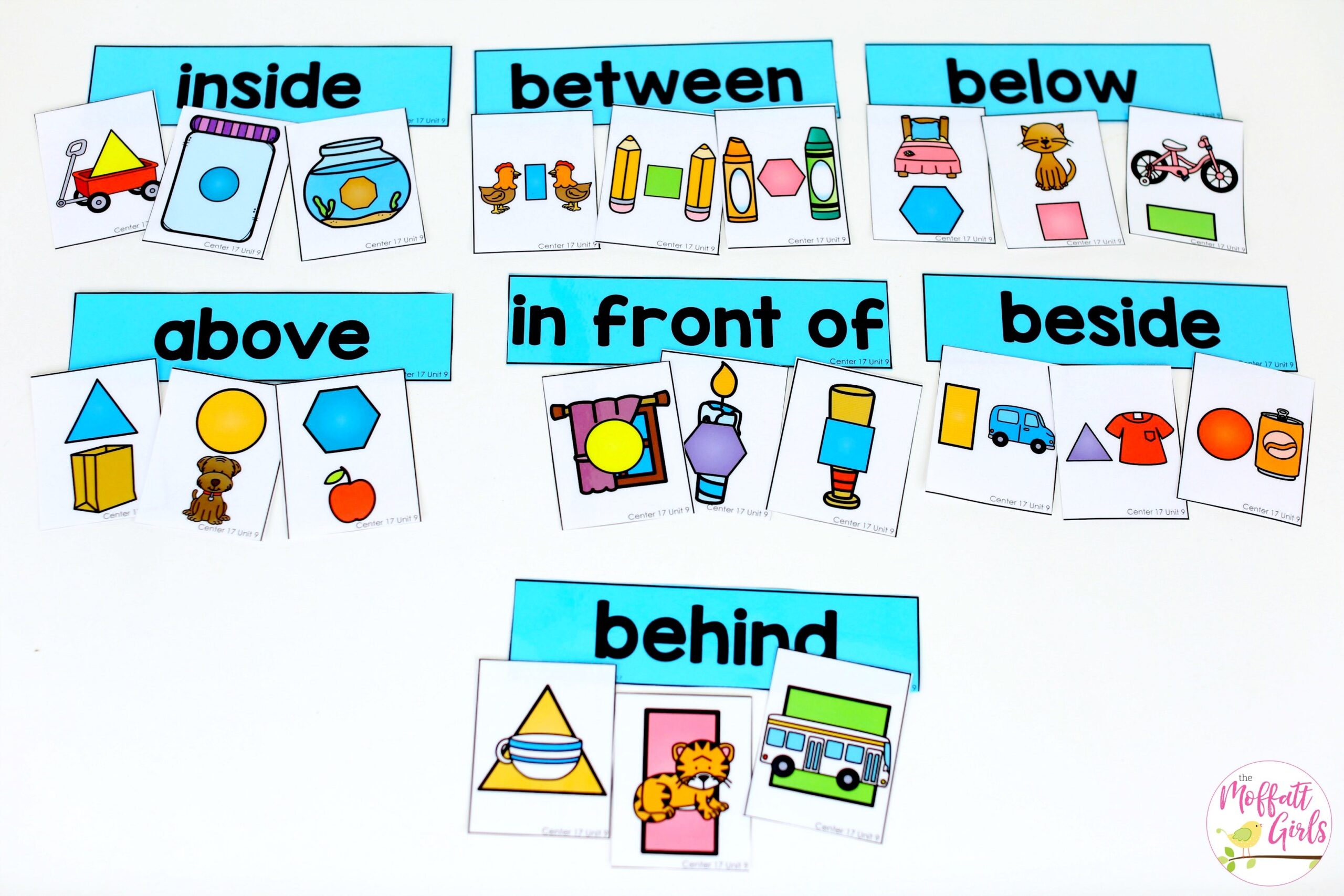 Positional Words And Shpaes
