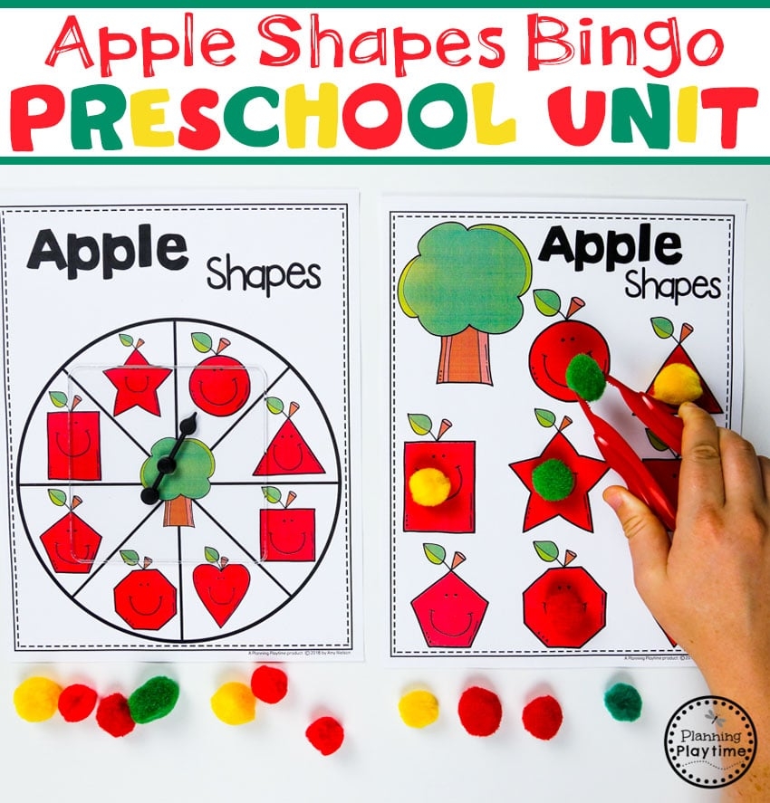 Apple Theme Preschool Printables Apple Theme Preschool Printables