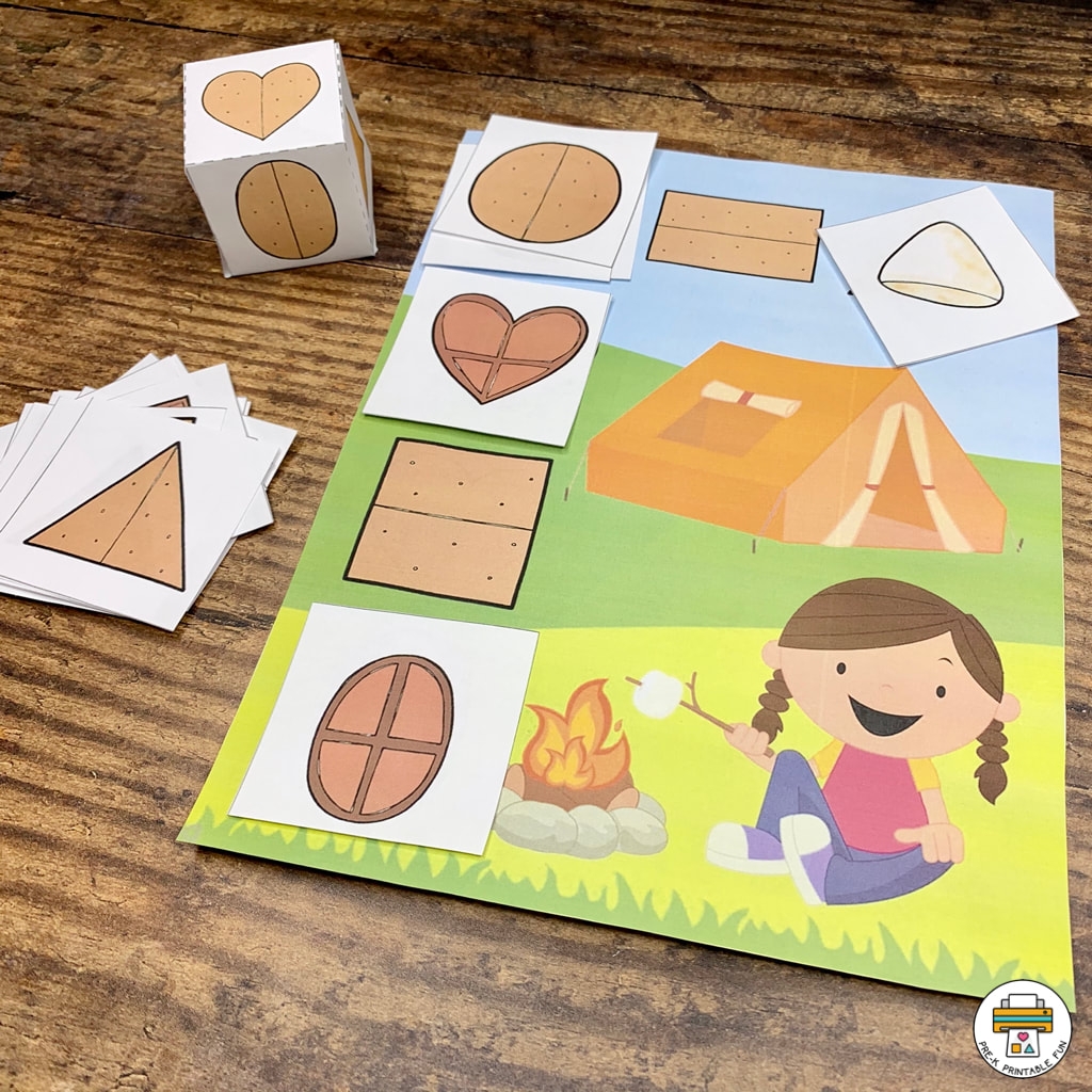 Camping Preschool Activities Printable