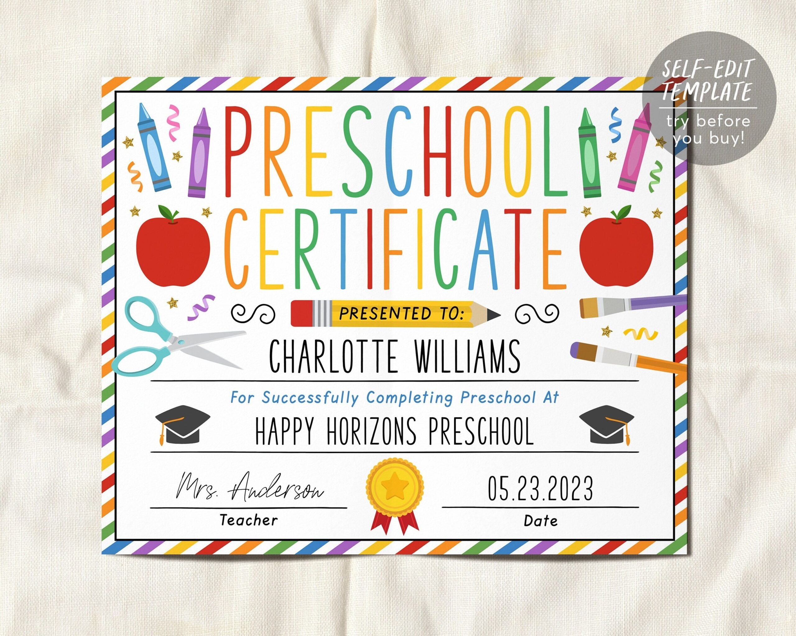 Preschool Graduation Certificate Editable Template PreK Kindergarten Diploma Certificate Of Completion Last Day Of Preschool Sign Worksheets Library Preschool Graduation Certificate Editable Template PreK Kindergarten Diploma Certificate Of Completion Last Day Of Preschool Sign Worksheets Library