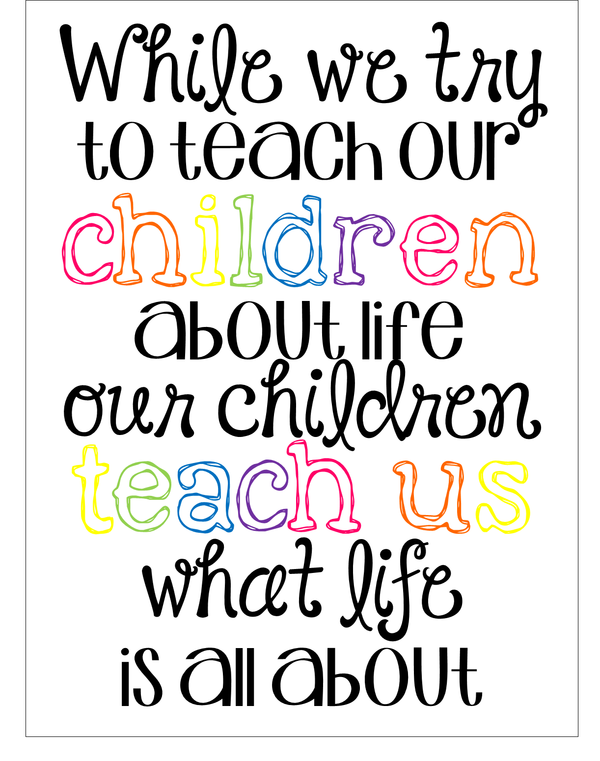 Preschool Ponderings Appreciation For Early Childhood Teachers