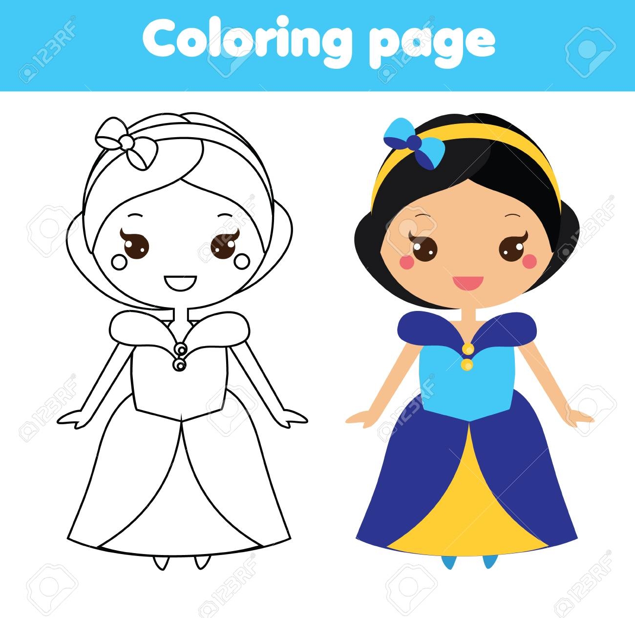 Princess Coloring Page Color The Picture Educational Children Game Drawing Kids Activity Printable Sheet For Toddlers Royalty Free SVG Cliparts Vectors And Stock Illustration Image 96233665 Princess Coloring Page Color The Picture Educational Children Game Drawing Kids Activity Printable Sheet For Toddlers Royalty Free SVG Cliparts Vectors And Stock Illustration Image 96233665