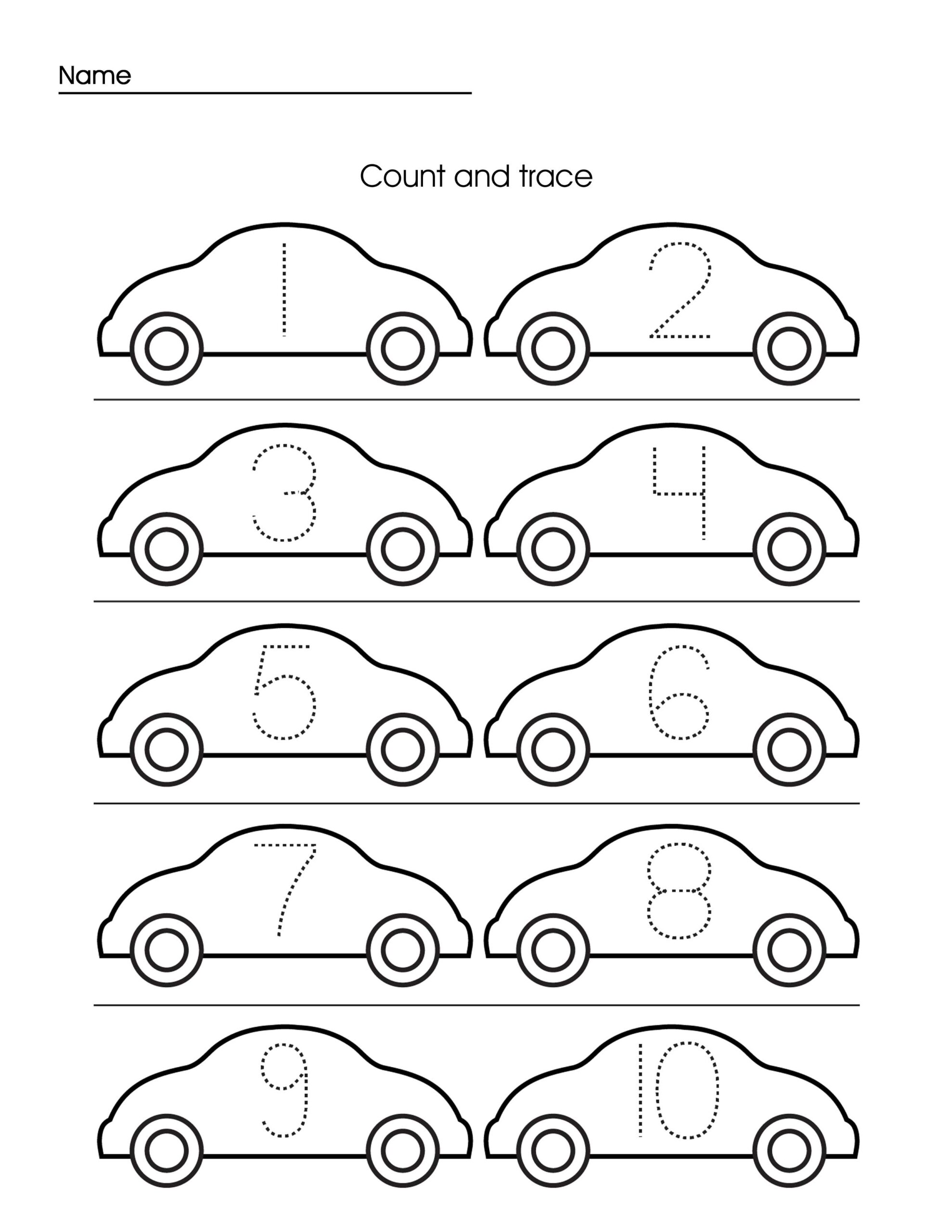 Preschool Activities Printable