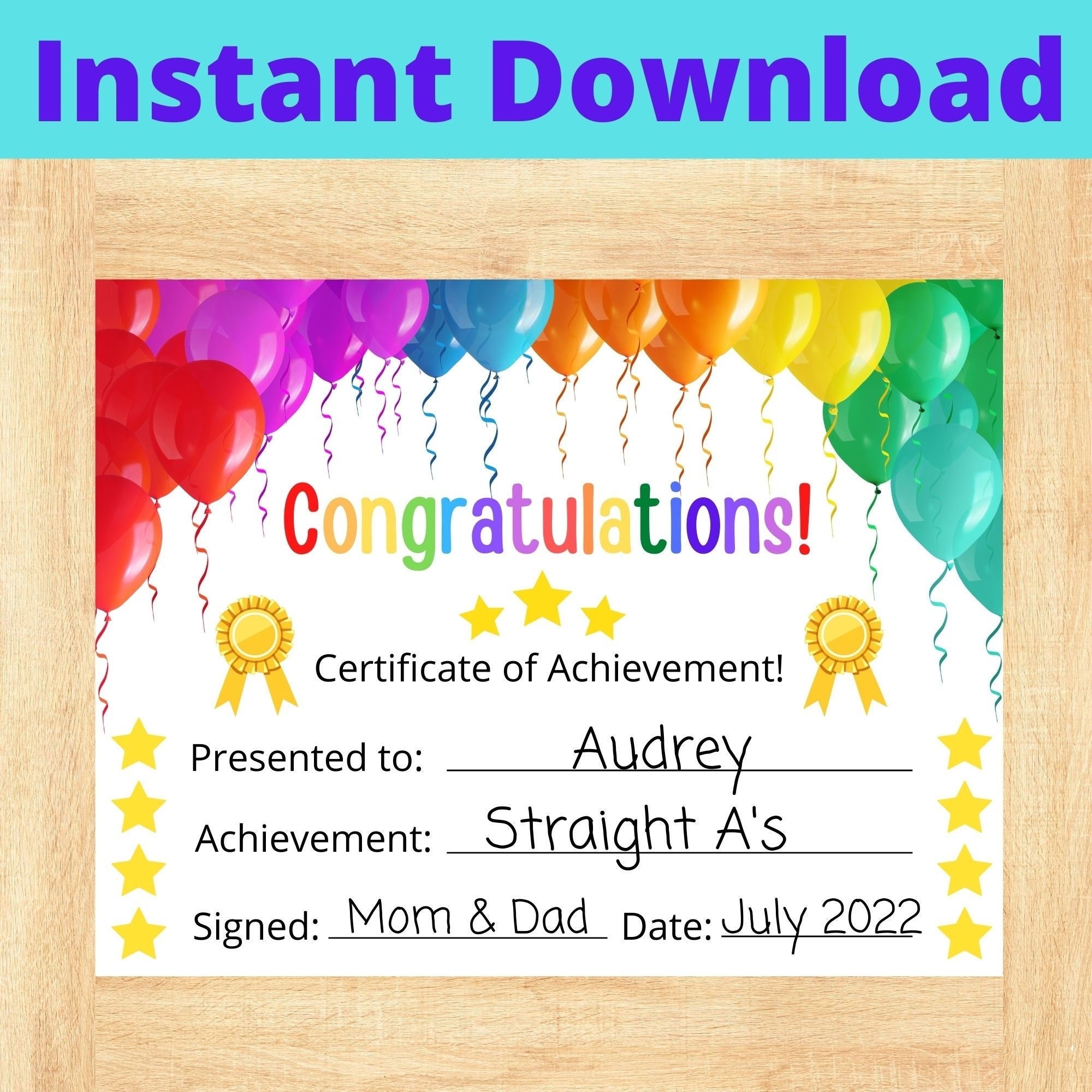 Free Printable Preschool Award Certificates