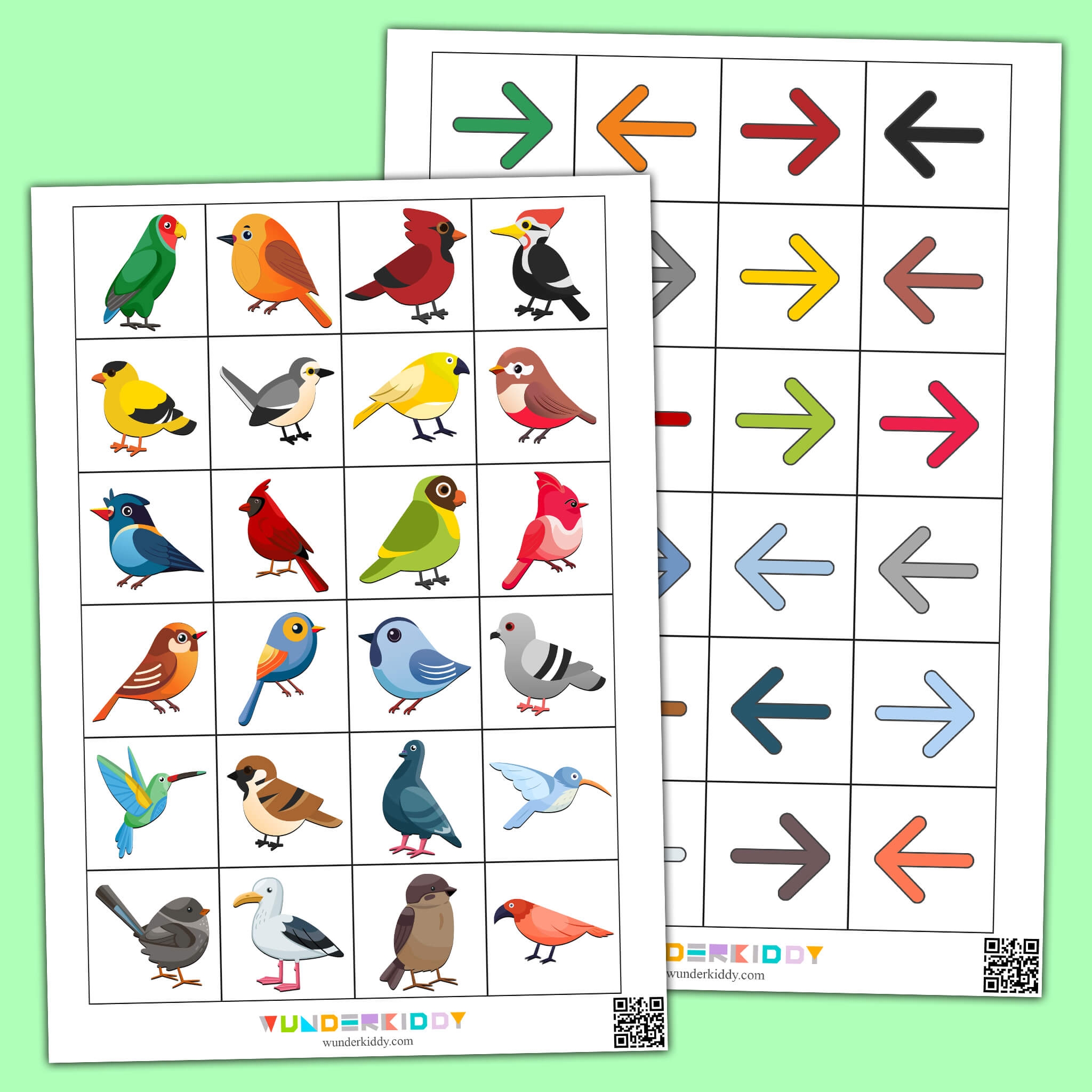 Printable Birds Left Or Right Spatial Thinking Worksheet For Kids Printable Birds Left Or Right Spatial Thinking Worksheet For Kids