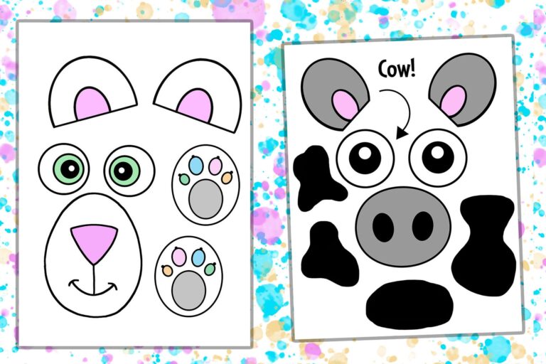 Printable Crafts For Preschool The Hollydog Blog