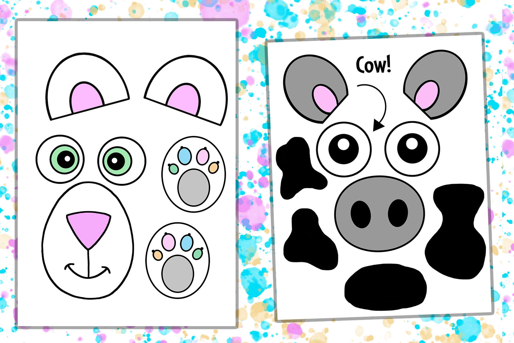 Printable Crafts For Preschool The Hollydog Blog Printable Crafts For Preschool The Hollydog Blog