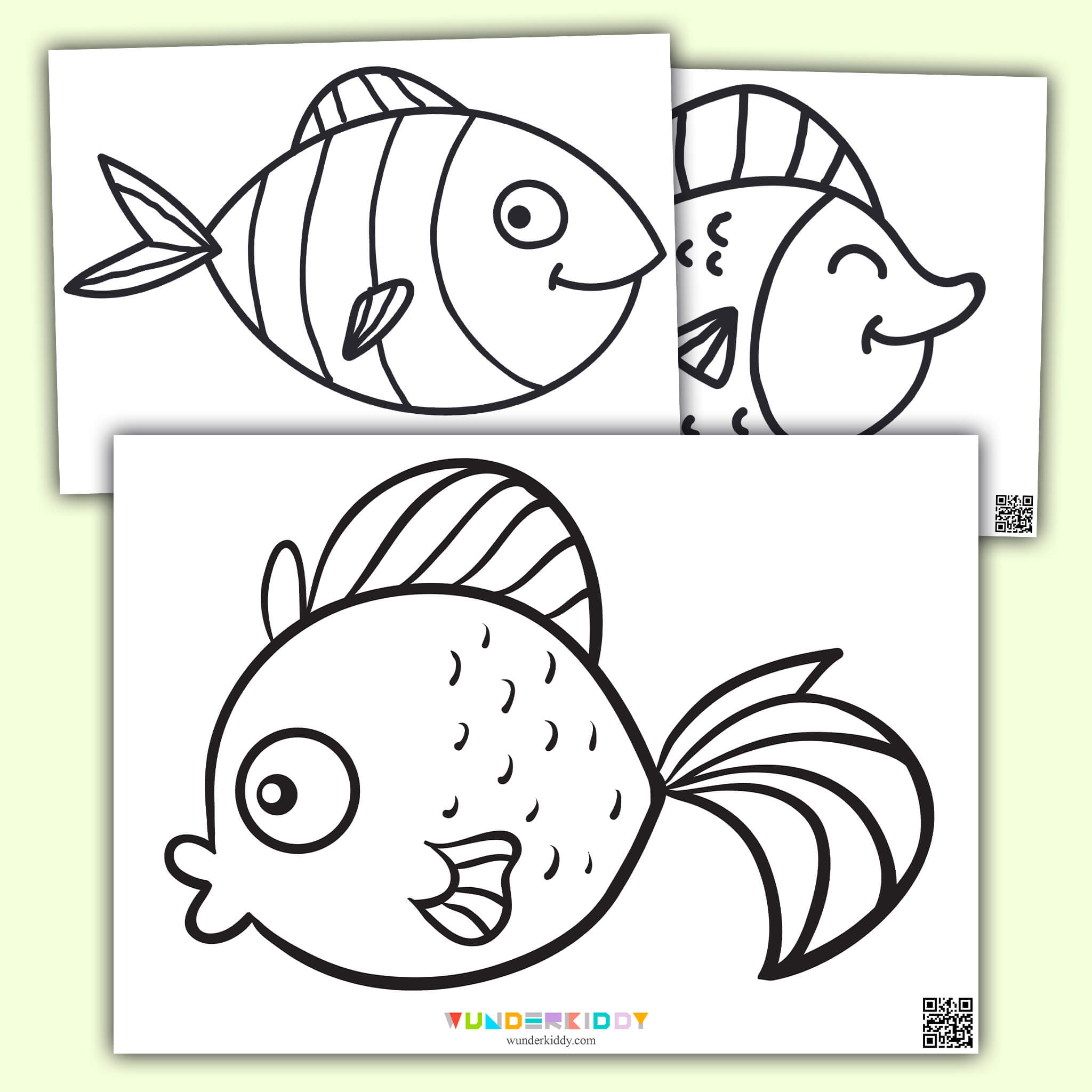Free Preschool Printables Of Fish