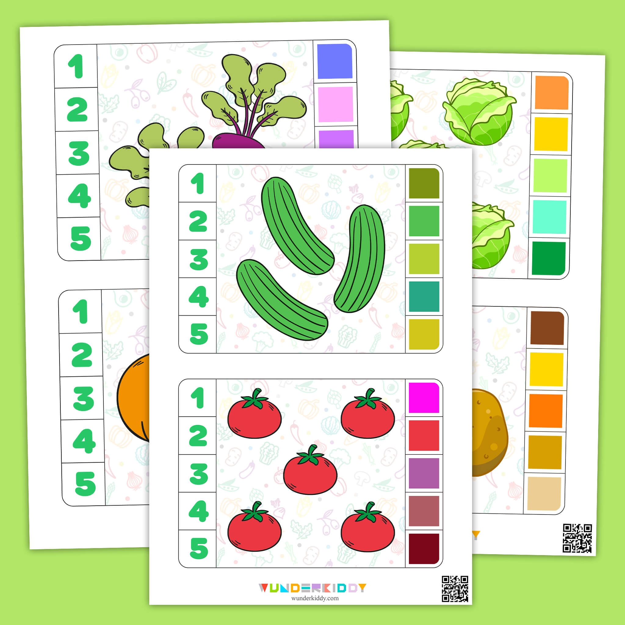 Printable Fruits Vegetables U0026 Berries Activities For Kids