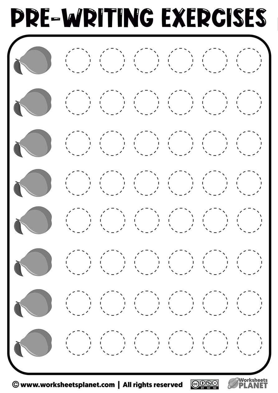 Printable Prewriting Activities For Preschoolers Printable Prewriting Activities For Preschoolers