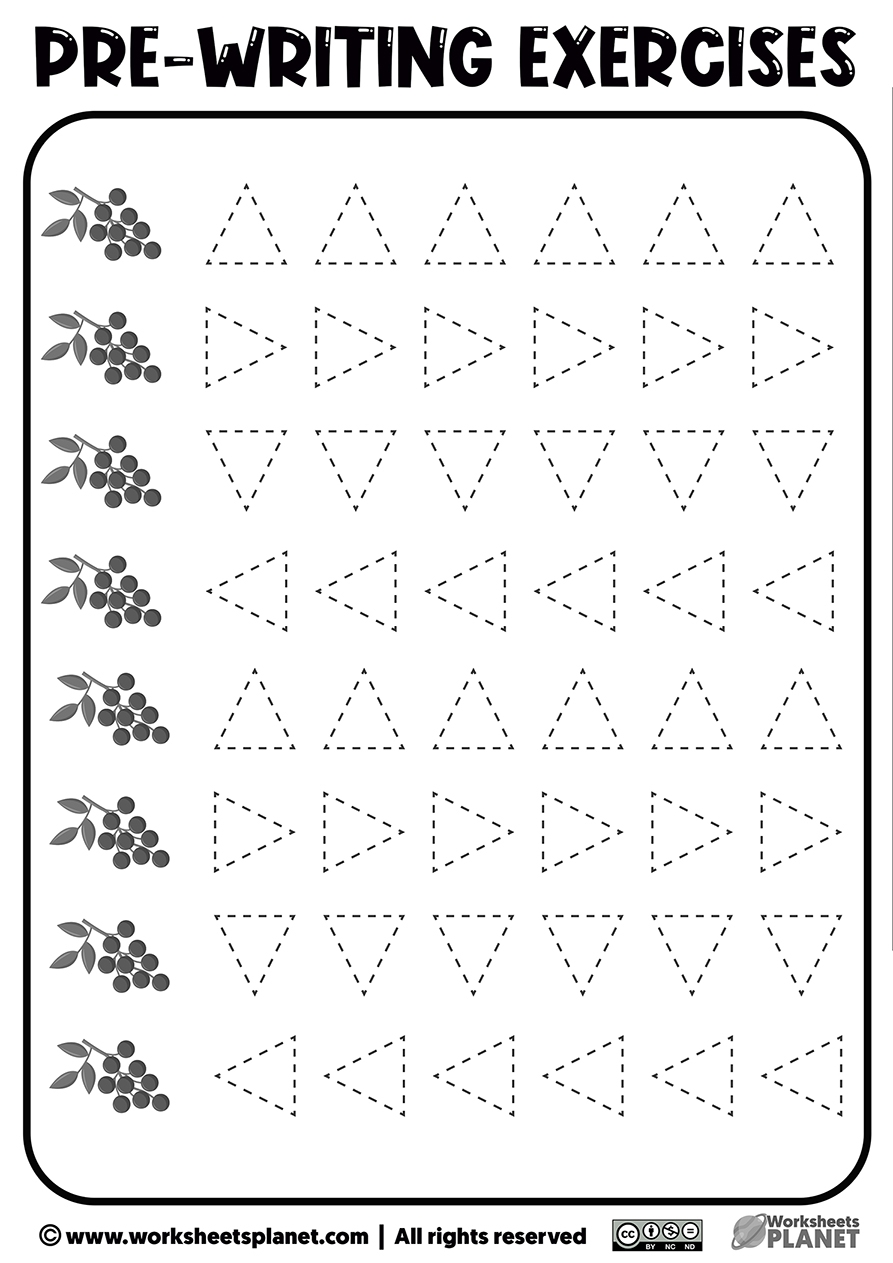 Printable Prewriting Activities For Preschoolers Printable Prewriting Activities For Preschoolers