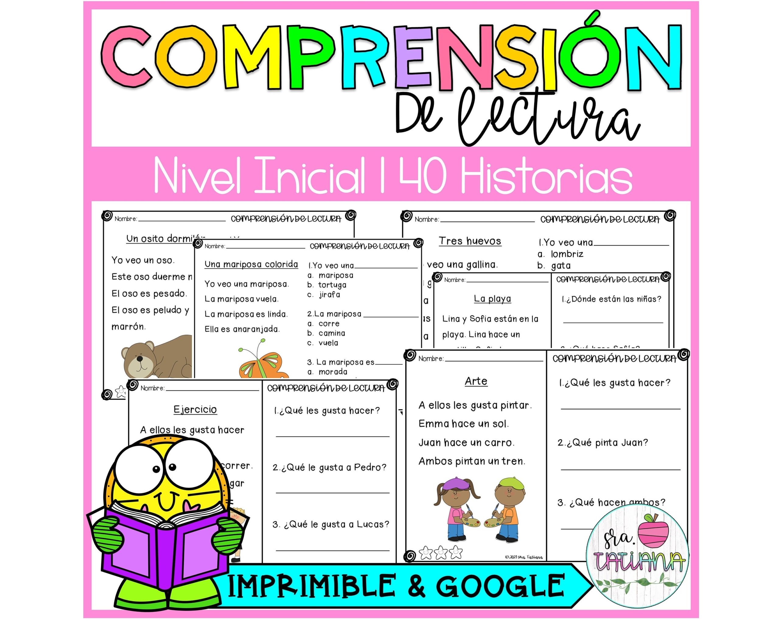 Printable Reading Comprehension Comprension De Lectura Nivel Inicial Spanish For Kids Kids Learning Spanish Digital Download Etsy Printable Reading Comprehension Comprension De Lectura Nivel Inicial Spanish For Kids Kids Learning Spanish Digital Download Etsy