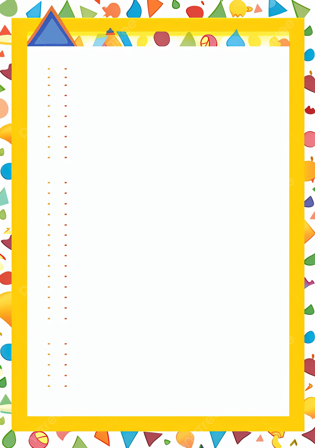 Free Printable Borders For Preschool