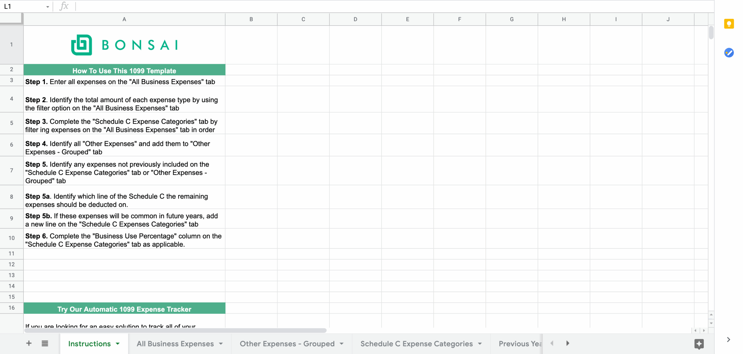 Free Printable Tax Deduction Worksheet