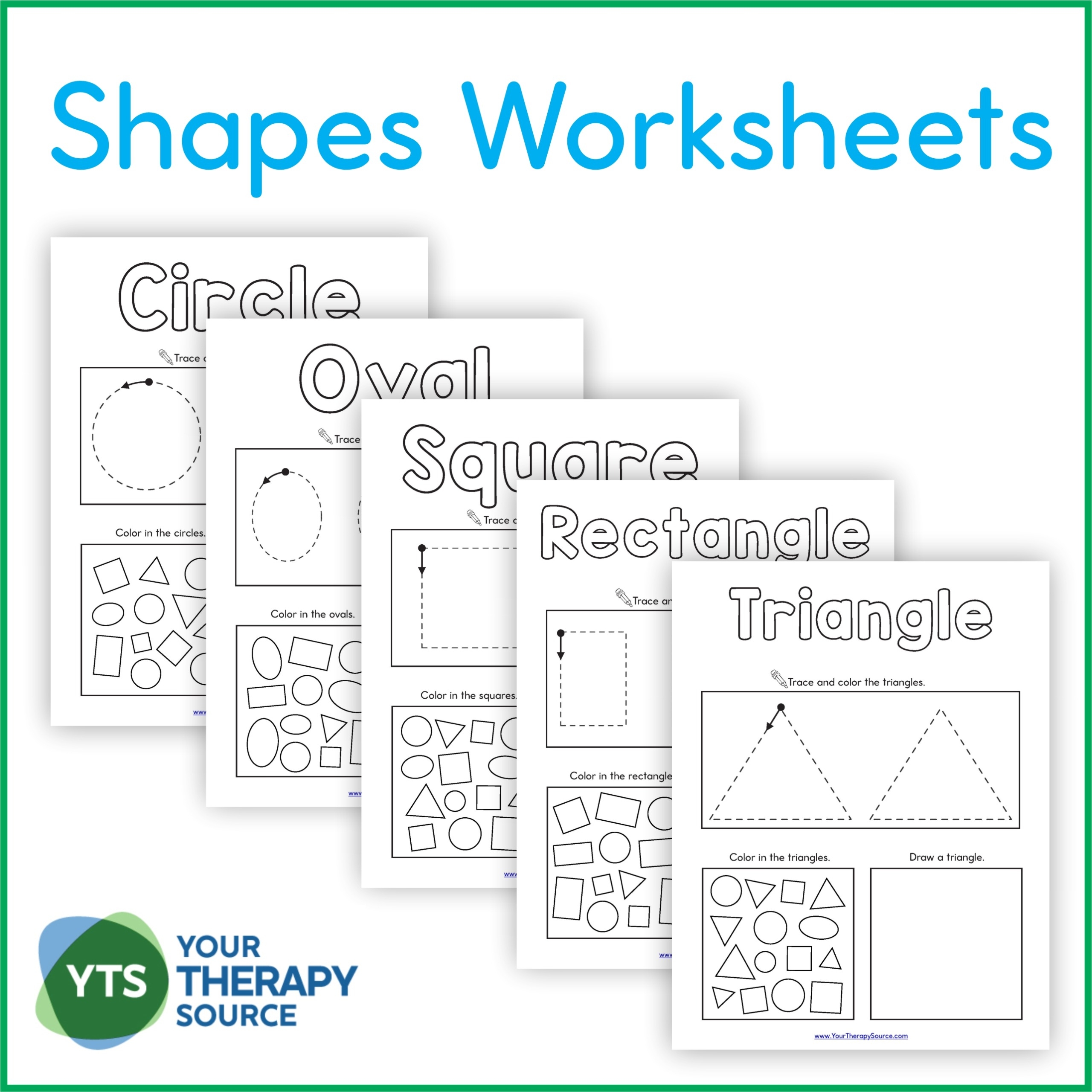 Shapes Worksheet Preschool Free Printables Your Therapy Source Shapes Worksheet Preschool Free Printables Your Therapy Source