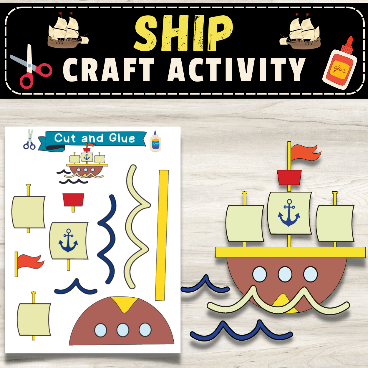 Ship Craft For Kids Columbus Day Activities Made By Teachers Ship Craft For Kids Columbus Day Activities Made By Teachers