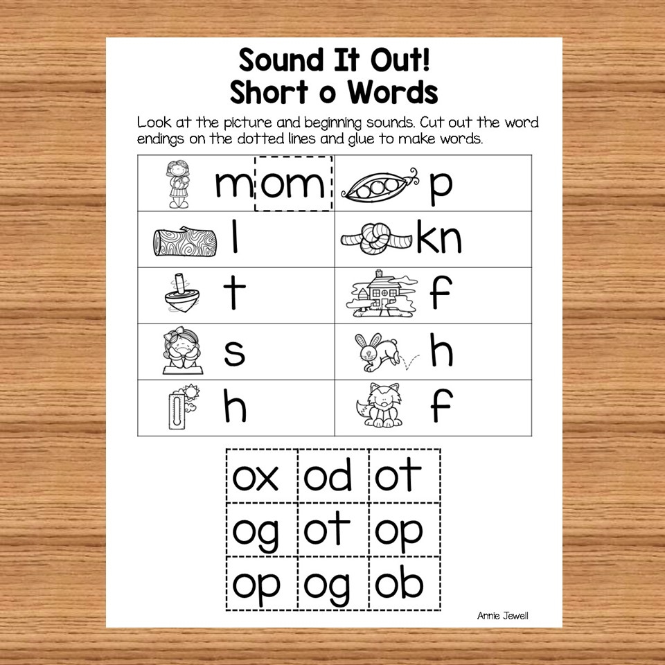 Short Vowel Worksheets And Printables Short O Short Vowel Worksheets And Printables Short O