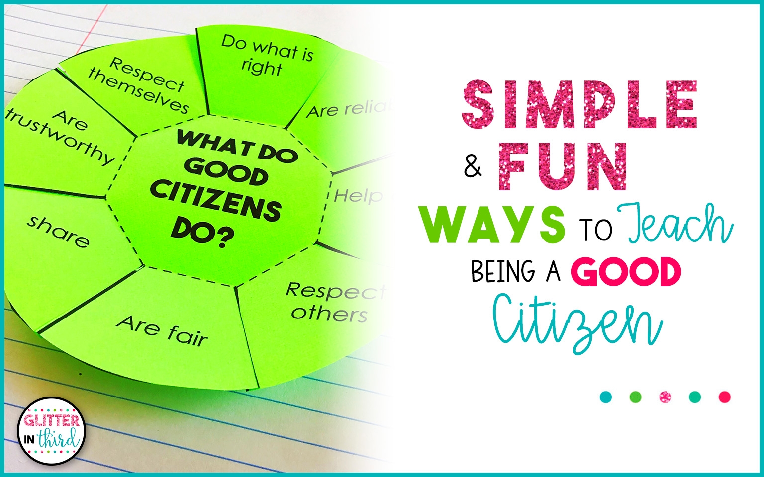 Free Citizenship Worksheets Printables