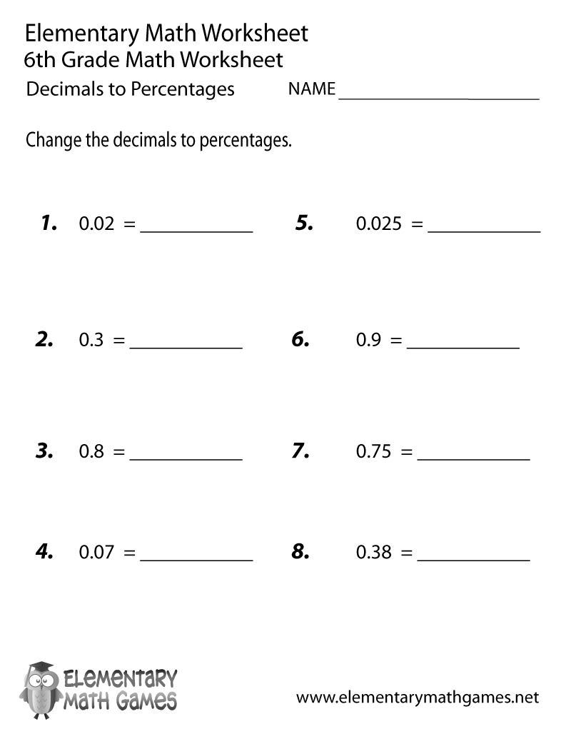 Free Printable Math 6th Grade Worksheets Free Printable Math 6th Grade Worksheets