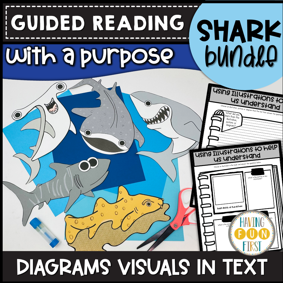 Teaching Nonfiction Text Features With Sharks Teaching Nonfiction Text Features With Sharks