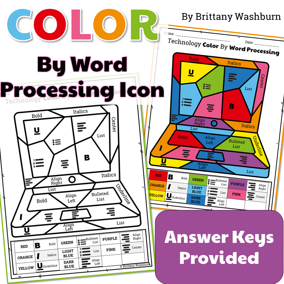 Free Printable Technology Worksheets