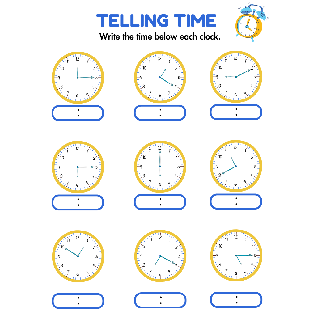 Clock Maze Worksheet Clock Maze Worksheet