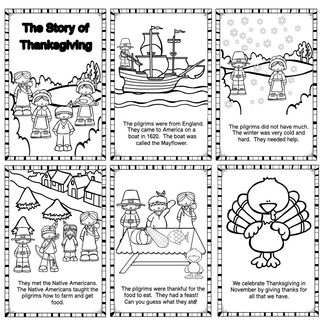 Thanksgiving Story 13 Free PDF Printables Printablee