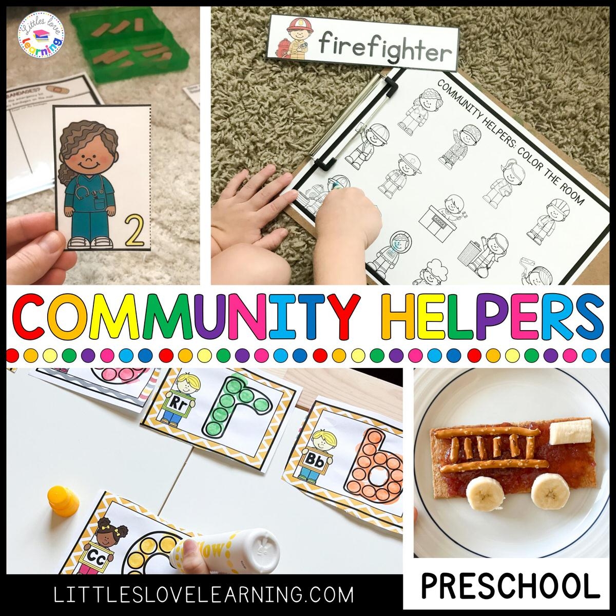 Community Helpers Activities For Preschoolers Printable Community Helpers Activities For Preschoolers Printable
