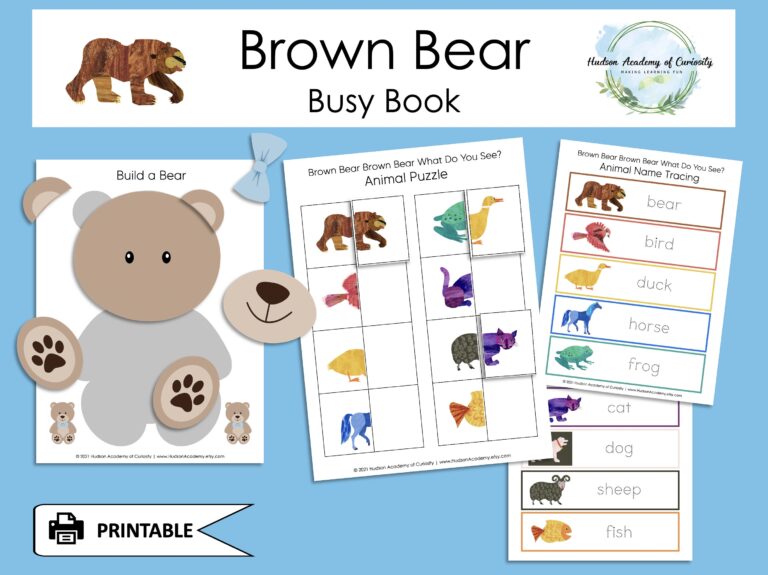 Toddler Busy Book Brown Bear Brown Bear What Do You See Eric