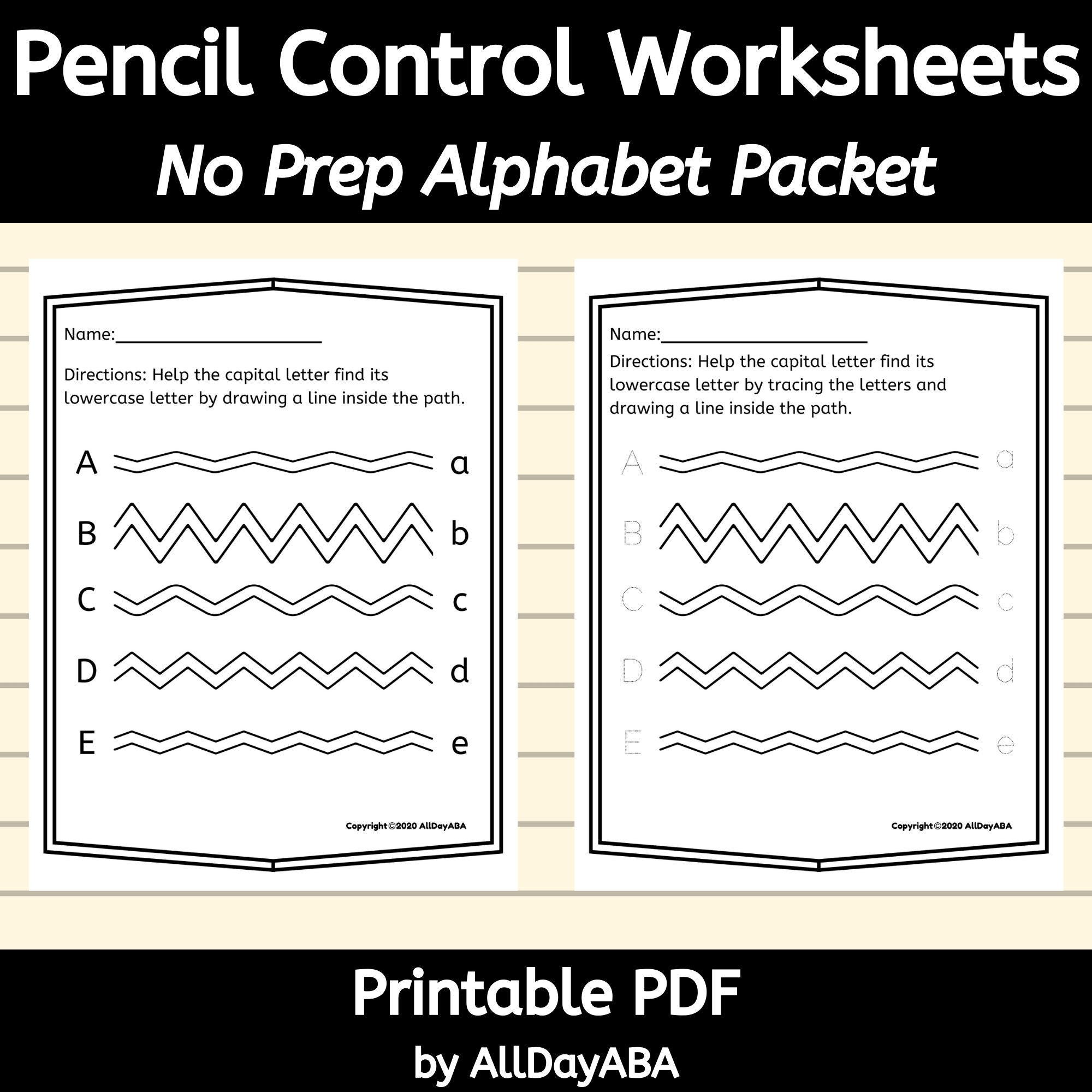 Tracing Worksheet Alphabet Tracing Sheets Occupational Therapy ABA Therapy Autism Worksheets Fine Motor Skills Printables BCBA Etsy Tracing Worksheet Alphabet Tracing Sheets Occupational Therapy ABA Therapy Autism Worksheets Fine Motor Skills Printables BCBA Etsy