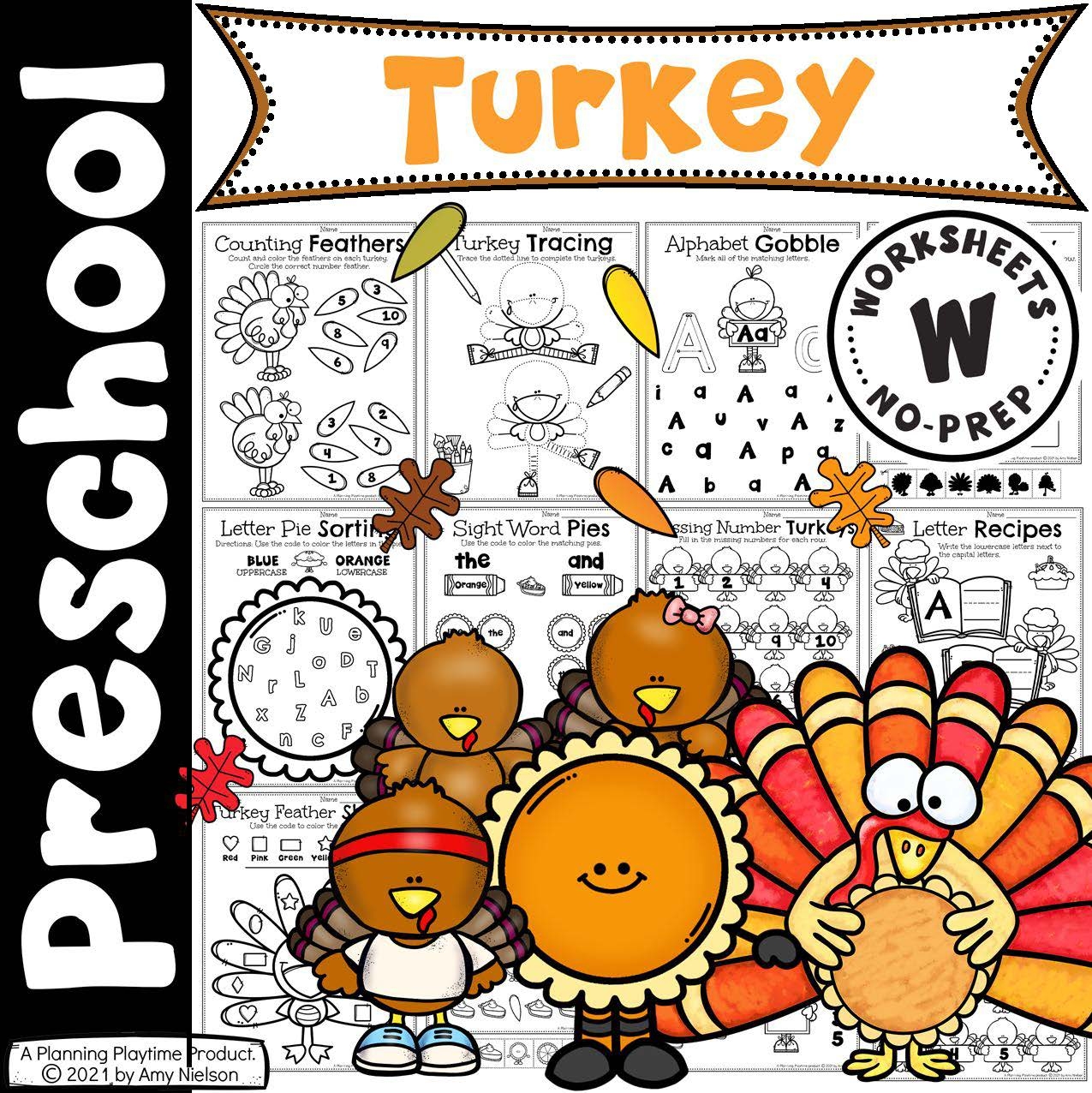 Turkey Worksheets For Preschool Planning Playtime Turkey Worksheets For Preschool Planning Playtime