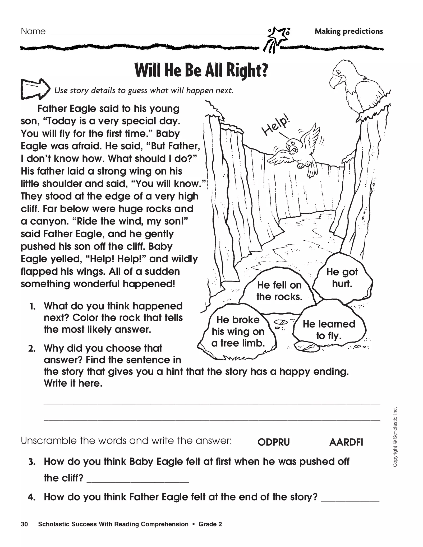 Fun Reading Comprehension Worksheets 7th Grade