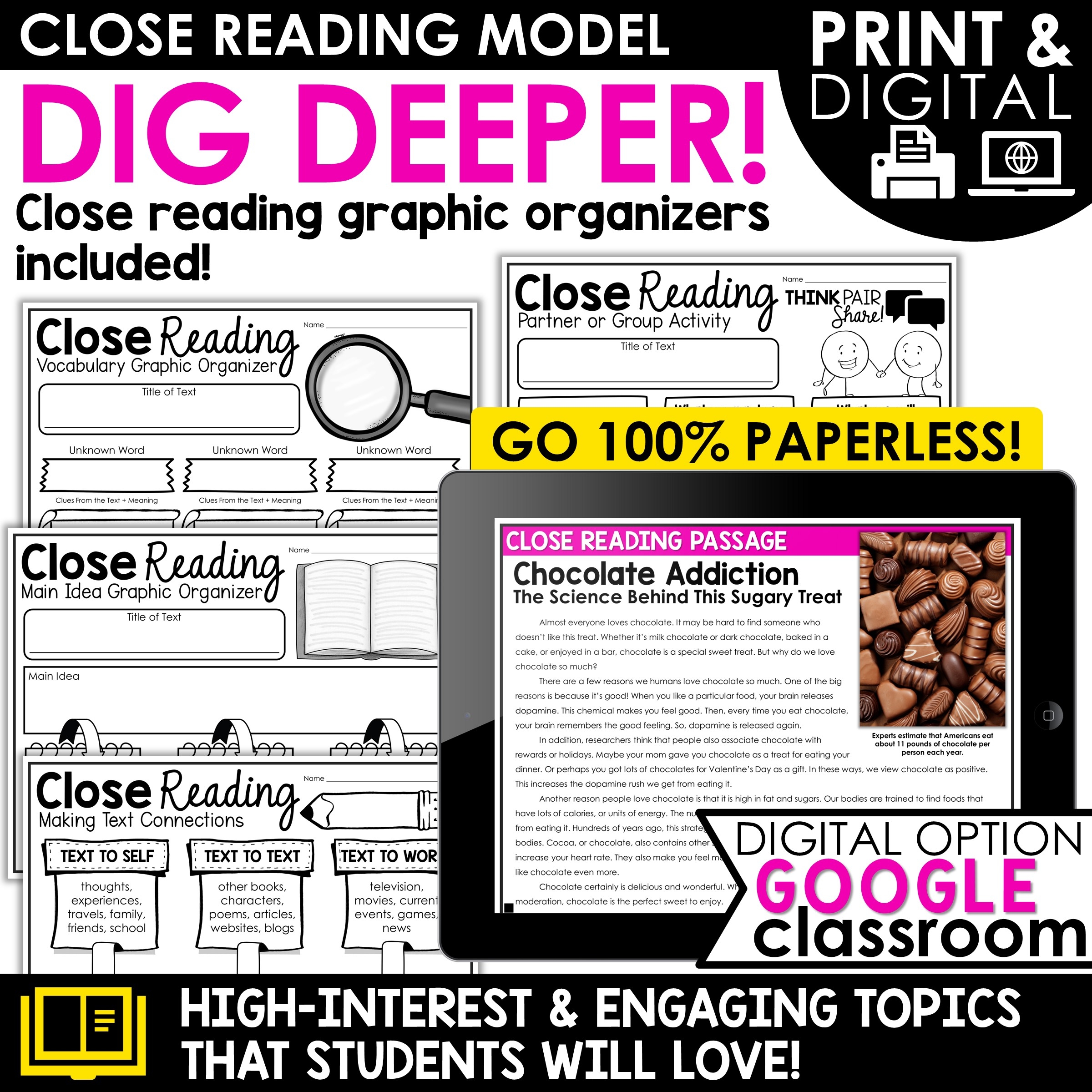 February Reading Comprehension Worksheets