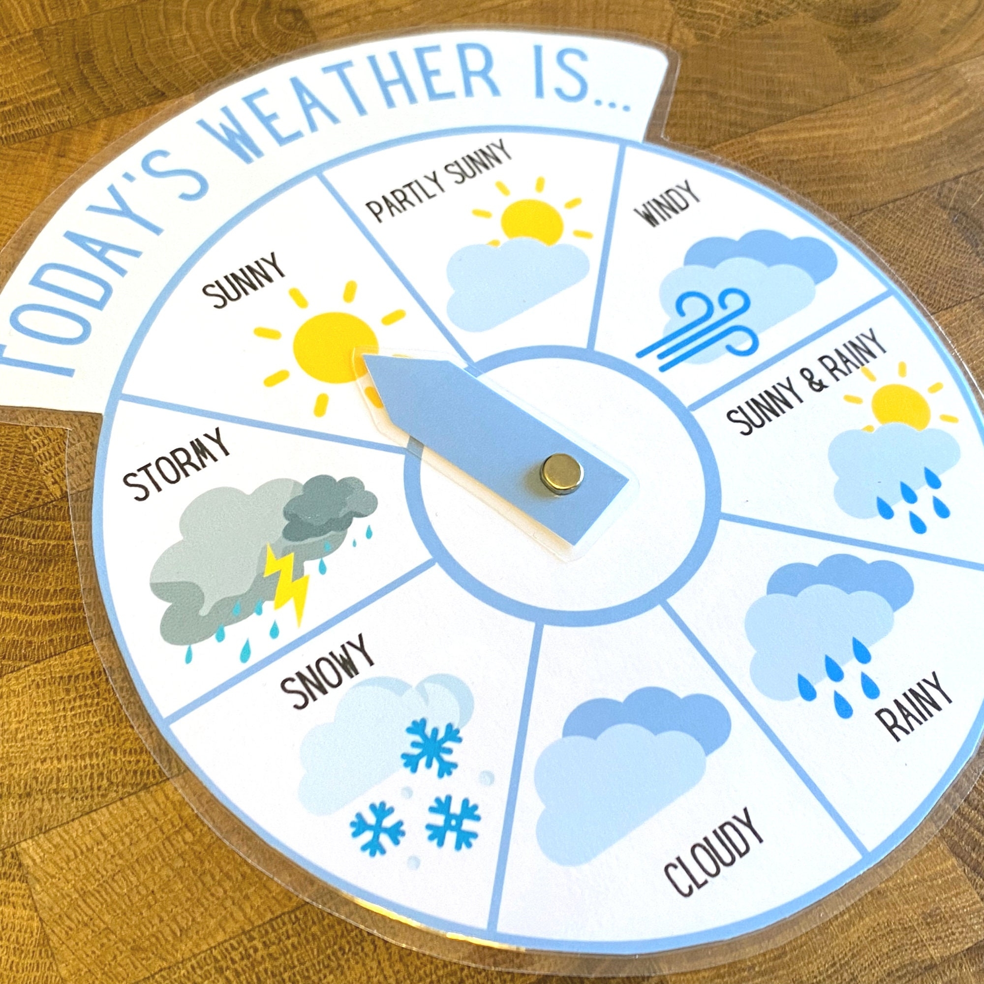 WEATHER WHEEL PRINTABLE Weather Montessori Weather Circle Time WEATHER WHEEL PRINTABLE Weather Montessori Weather Circle Time
