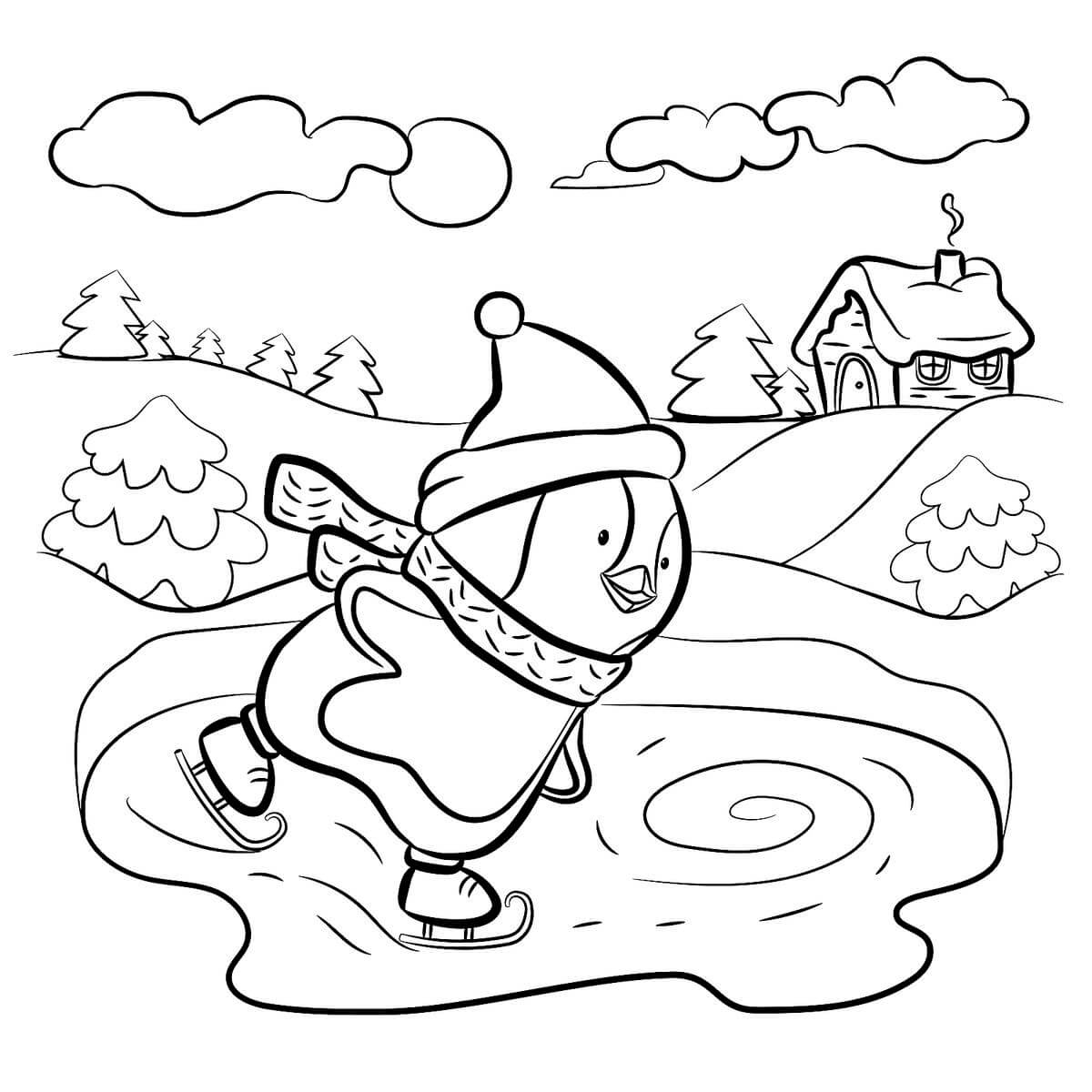 Winter Coloring Pages Printable Coloring Pages FREE Winter Coloring Pages Printable Coloring Pages FREE