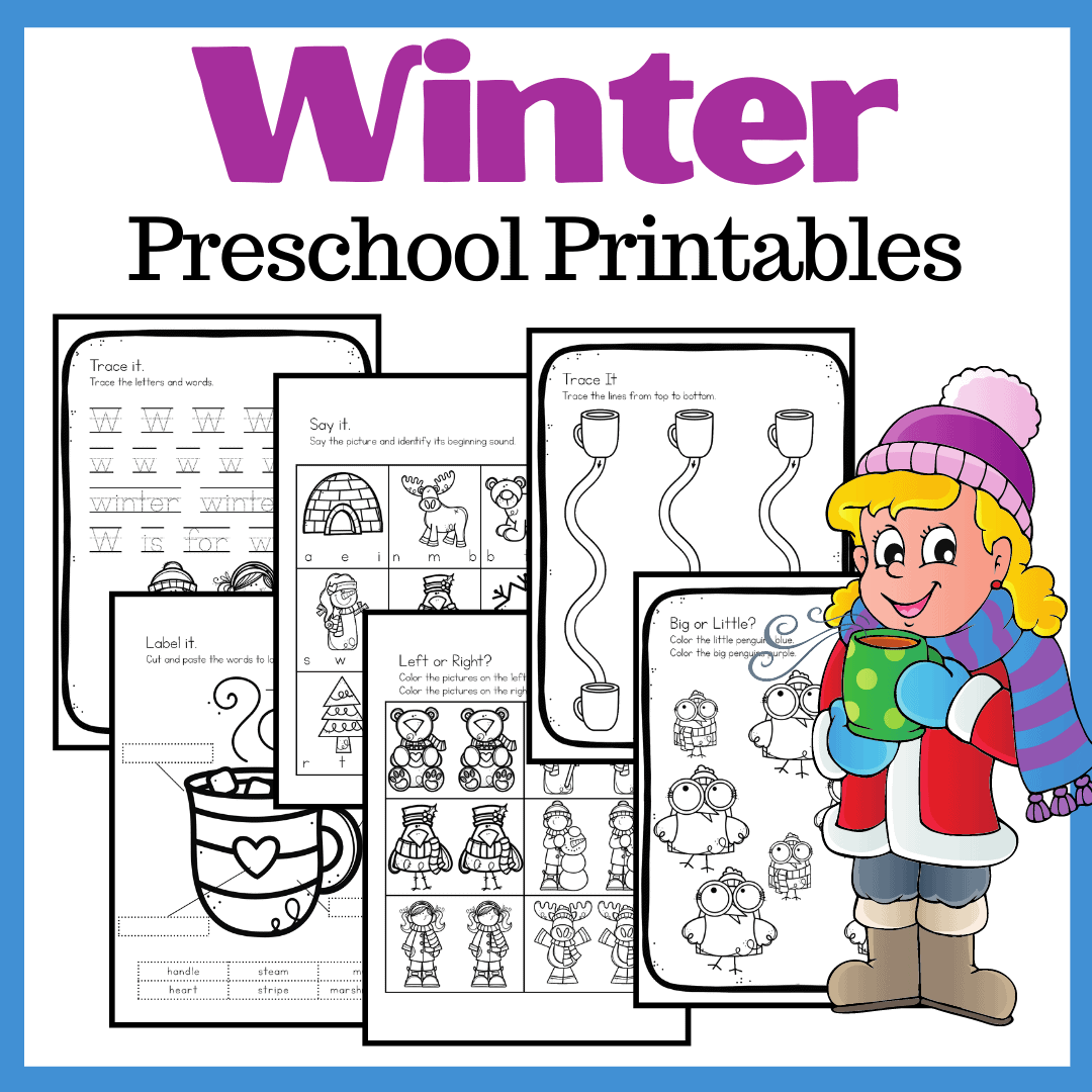 Printable Winter Preschool