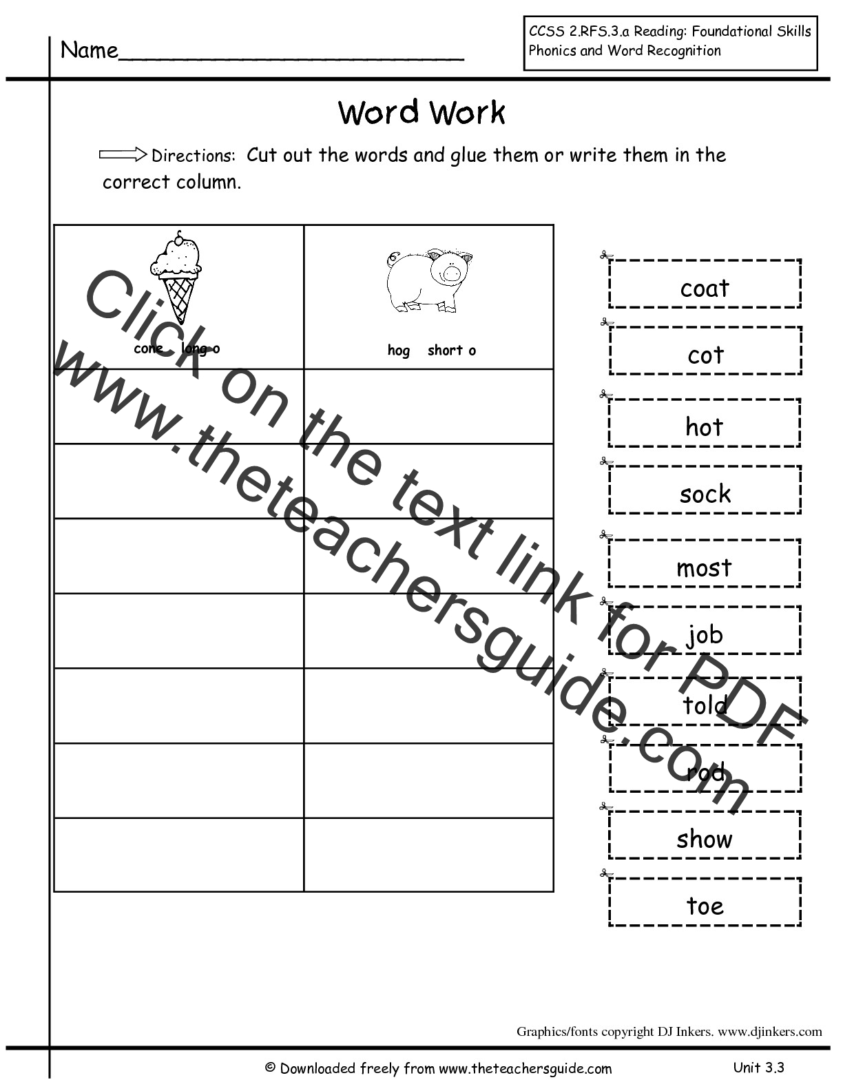 Wonders Second Grade Unit Three Week Three Printouts Wonders Second Grade Unit Three Week Three Printouts